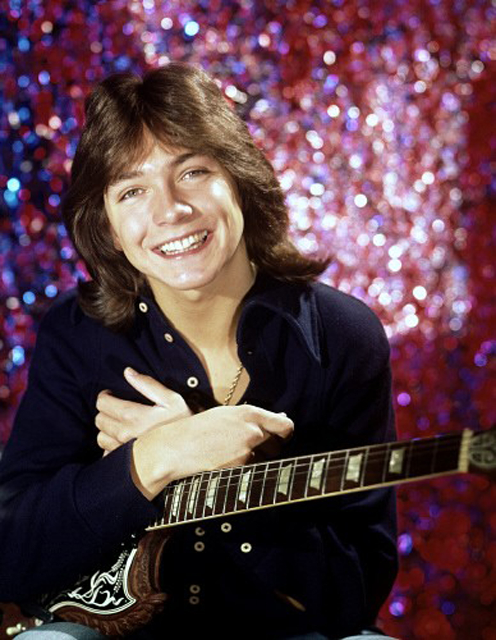 David Cassidy am Set von "The Partridge Family", 1971 | Quelle: Getty Images