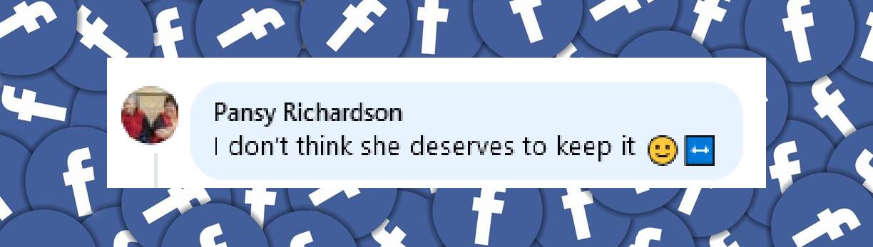 Ein Fan argumentiert, dass Jennifer Lopez es nicht verdient hat, den Gegenstand zu behalten, den sie nach der Scheidung von Ben Affleck bekommen hat, aus einem Post vom 9. Januar 2025 | Quelle: Facebook/iheartradio