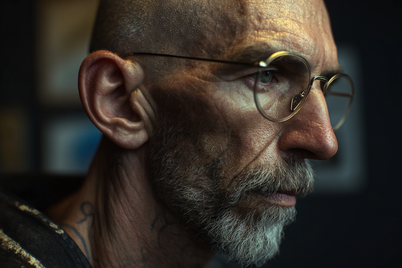 Ein Mann mit Brille | Quelle: Midjourney