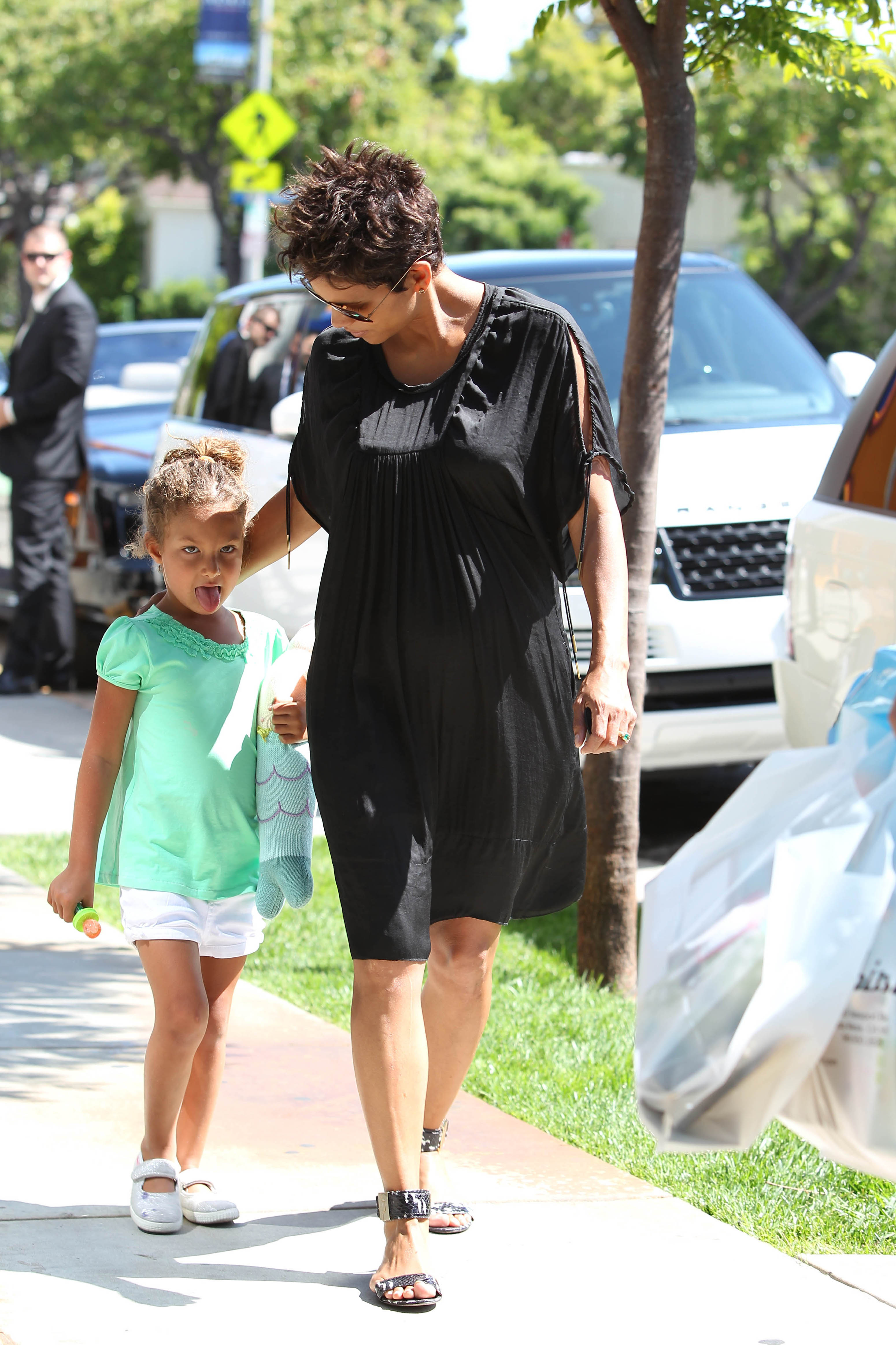 Halle Berry und ihre Tochter Nahla Ariela Aubry, gesehen am 20. Mai 2013 | Quelle: Getty Images