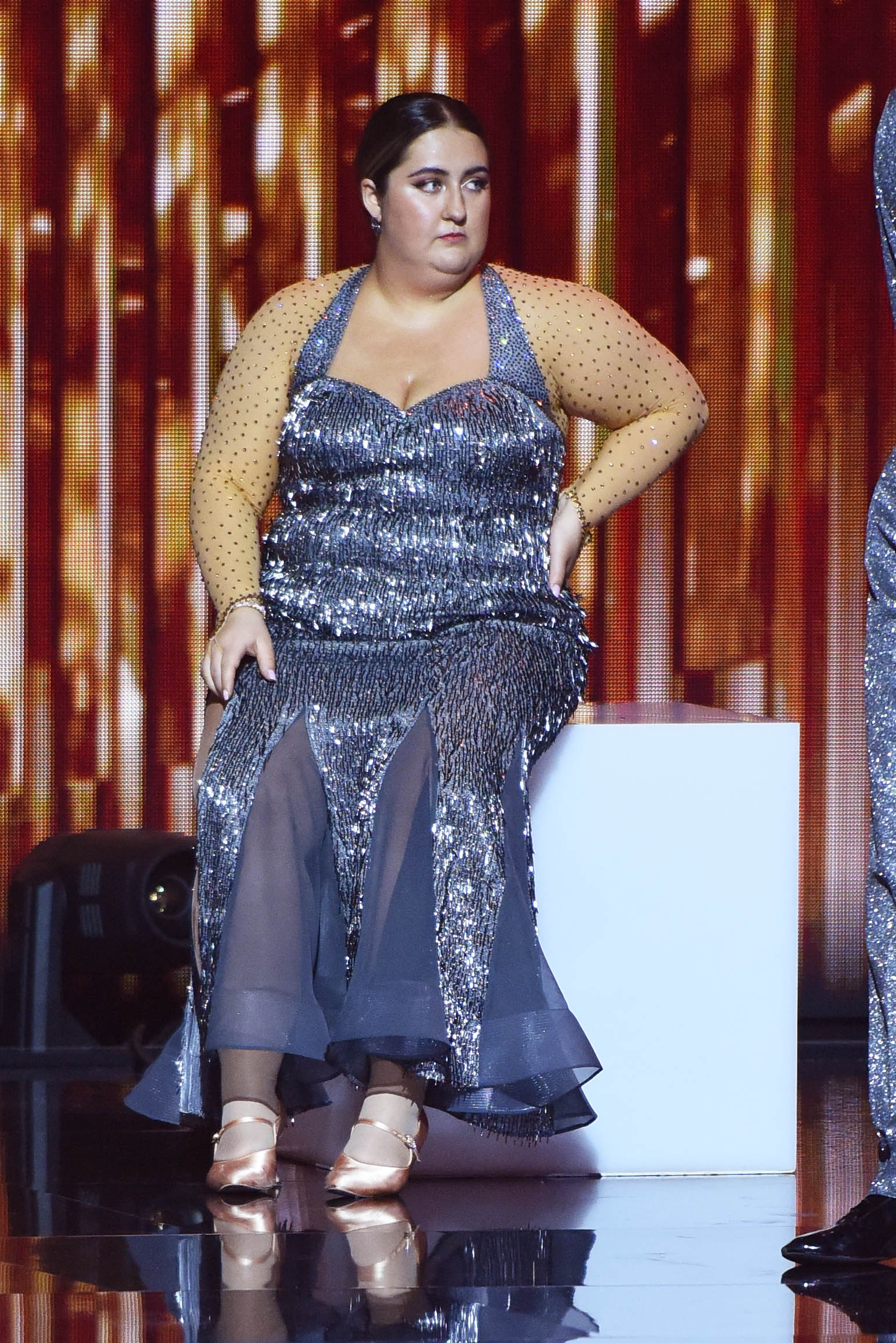 Sandra Safiulov bei „Let's Dance“ am 21. Februar 2025 in Köln | Quelle: Getty Images