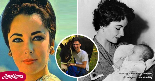 Der Enkel von Elizabeth Taylor ist schon erwachsen und erbte die unglaubliche Schönheit seiner Oma.