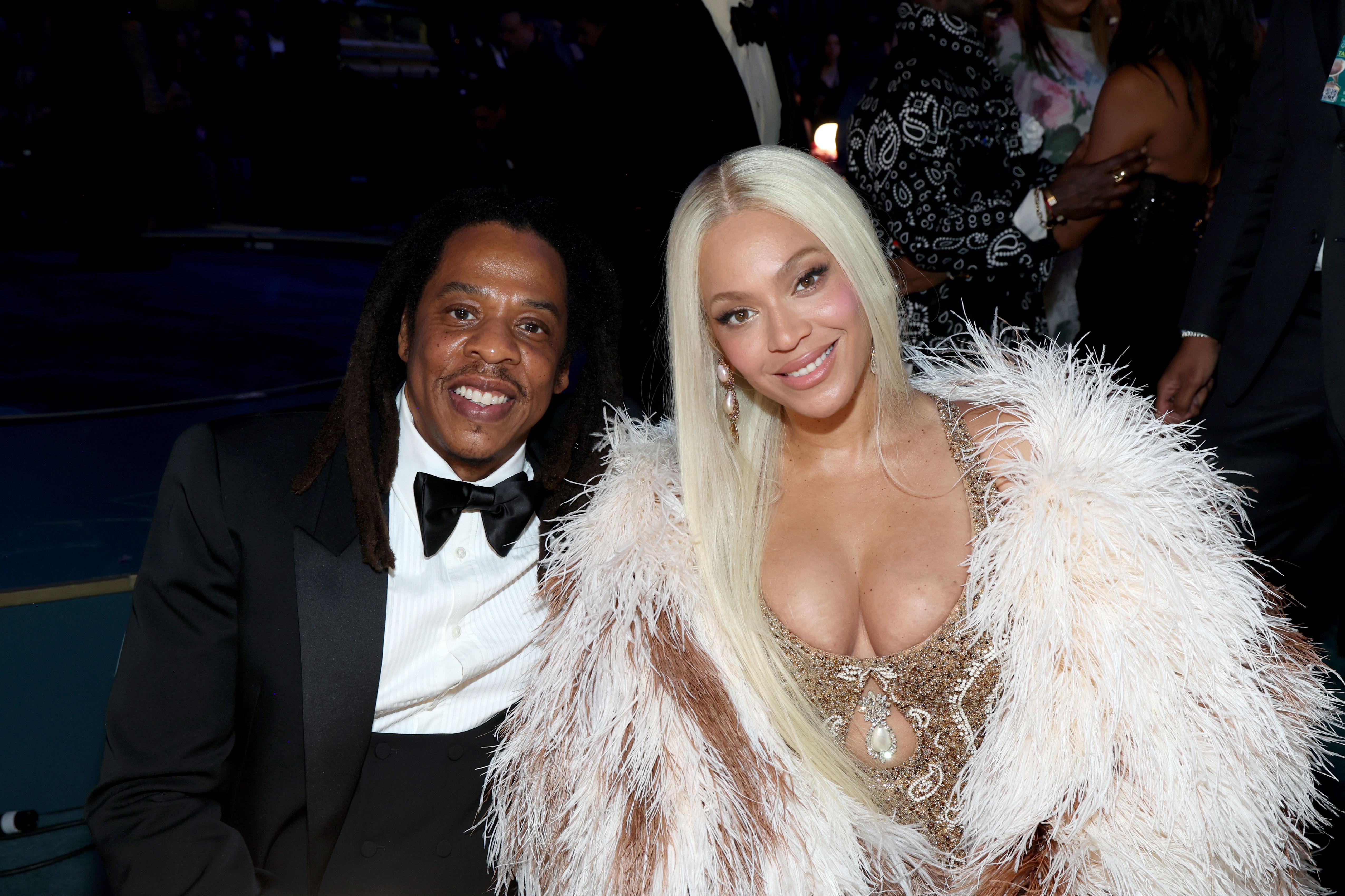 Jay-Z und Beyoncé bei den 67th Annual Grammy Awards in der Crypto.com Arena am 2. Februar 2025 in Los Angeles, Kalifornien. | Quelle: Getty Images
