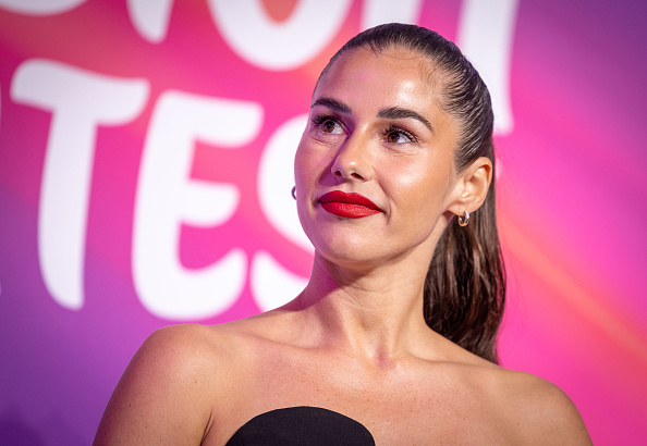 ESC 2026 in Wien: Sängerin Sarah Engels beim deutschen Botschafterempfang | Quelle: Getty Images
