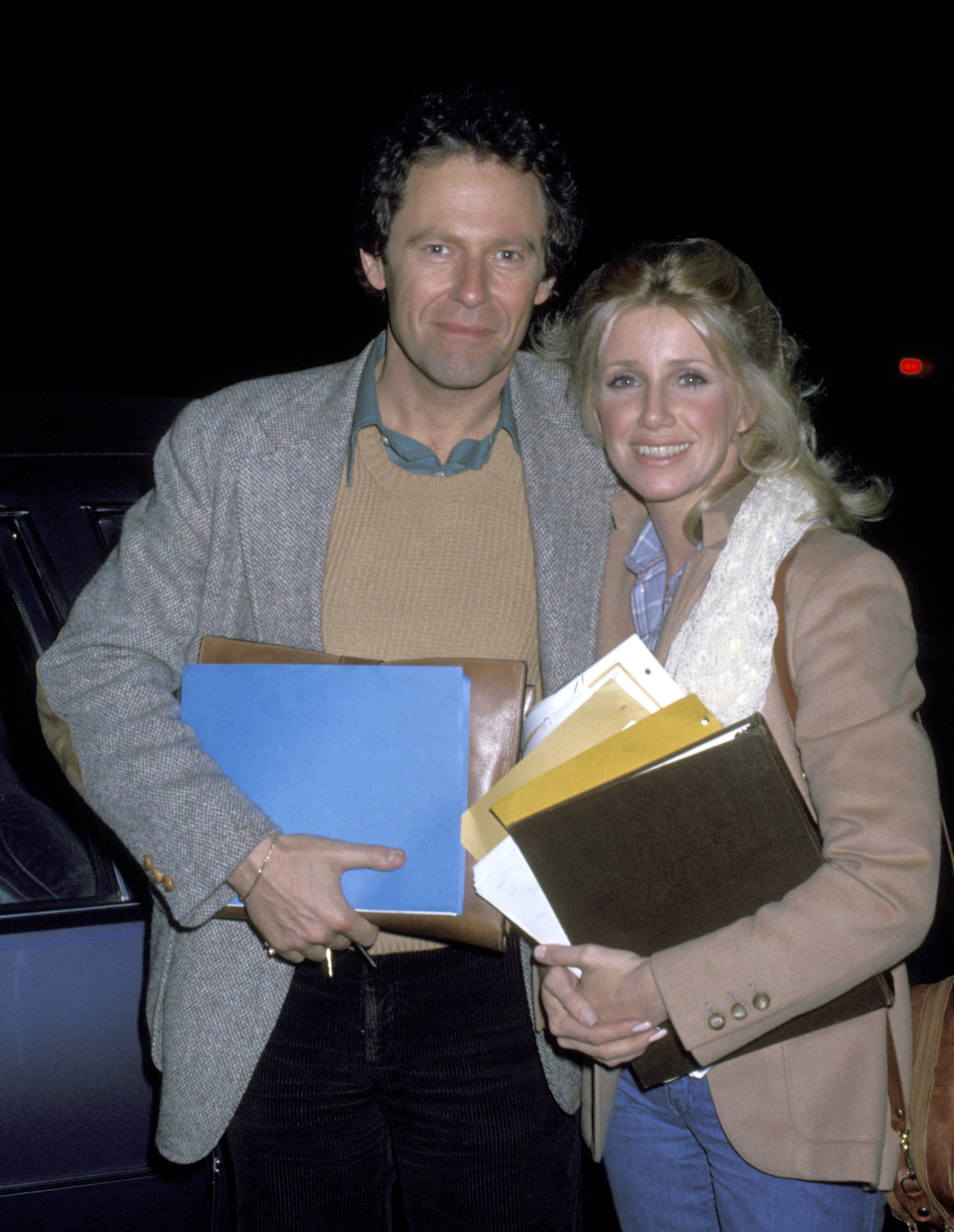 Alan Hamel und Suzanne Somers in der CBS TV City - 27. Januar 1978 | Quelle: Getty Images