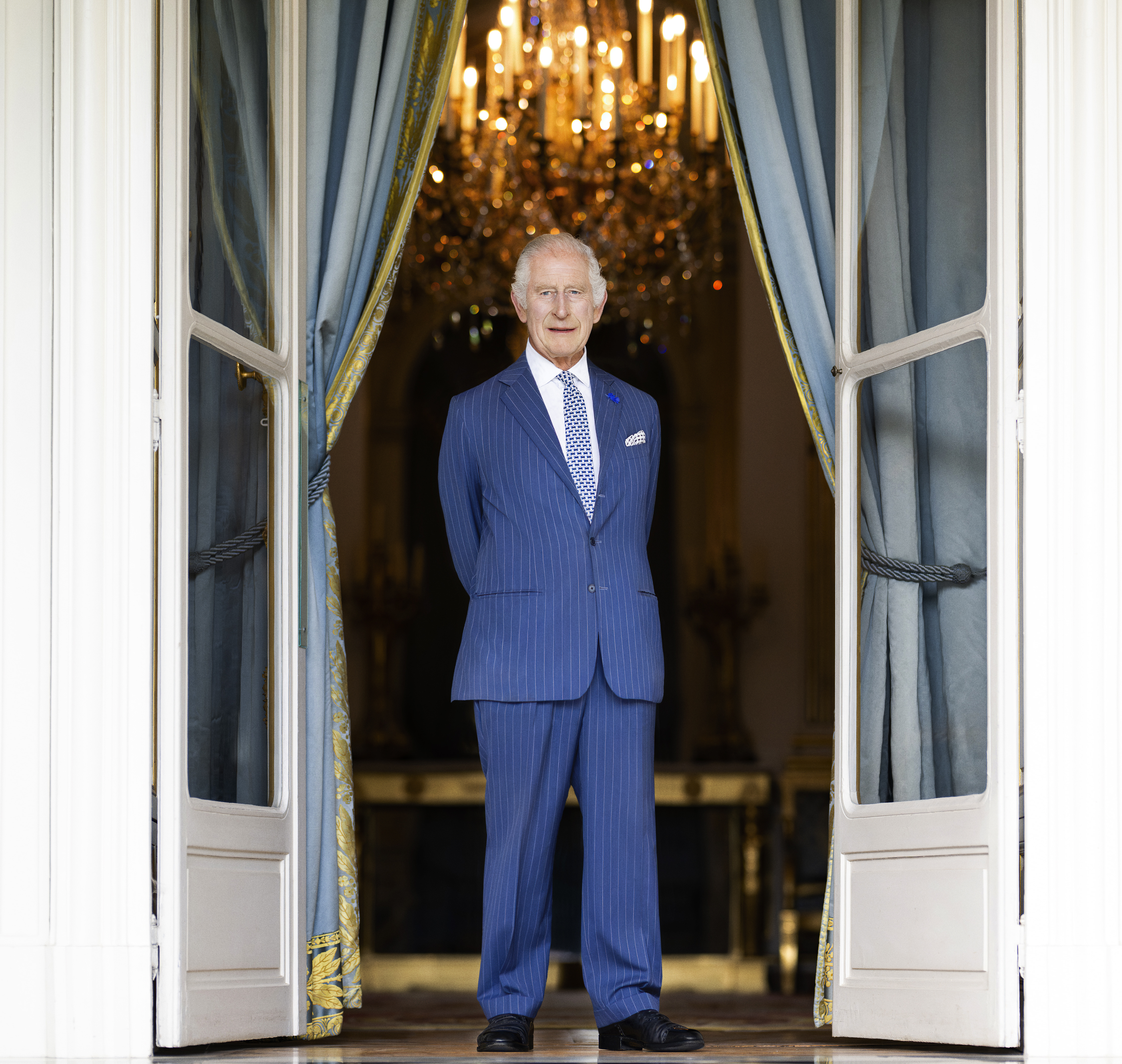 König Charles III. während der Staatsreise durch Frankreich in der Residenz des britischen Botschafters am 20. September 2023 in Paris, Frankreich | Quelle: Getty Images