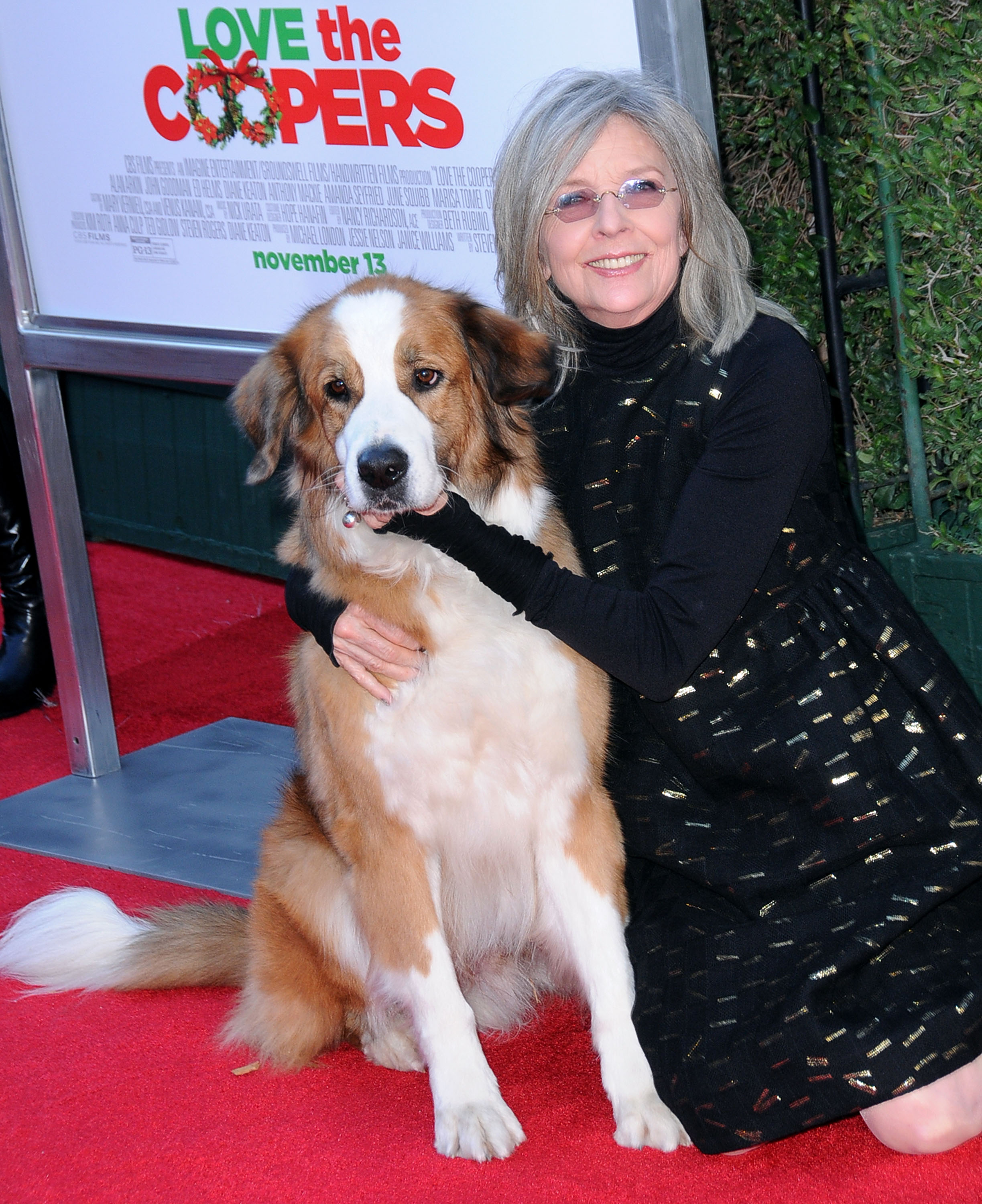 Diane Keaton besucht die Premiere von CBS Films' "Love The Coopers" in Los Angeles, Kalifornien, am 12. November 2015. | Quelle: Getty Images