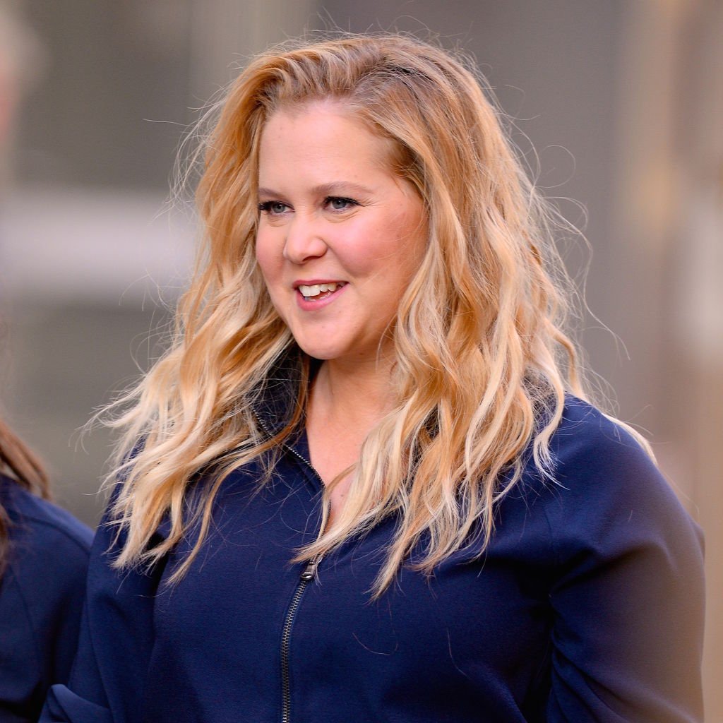 Amy Schumer hat am 25. Oktober 2018 in New York City einen Werbespot in SoHo gedreht. (Foto von Robert Kamau / GC Images) | Quelle: Getty Images