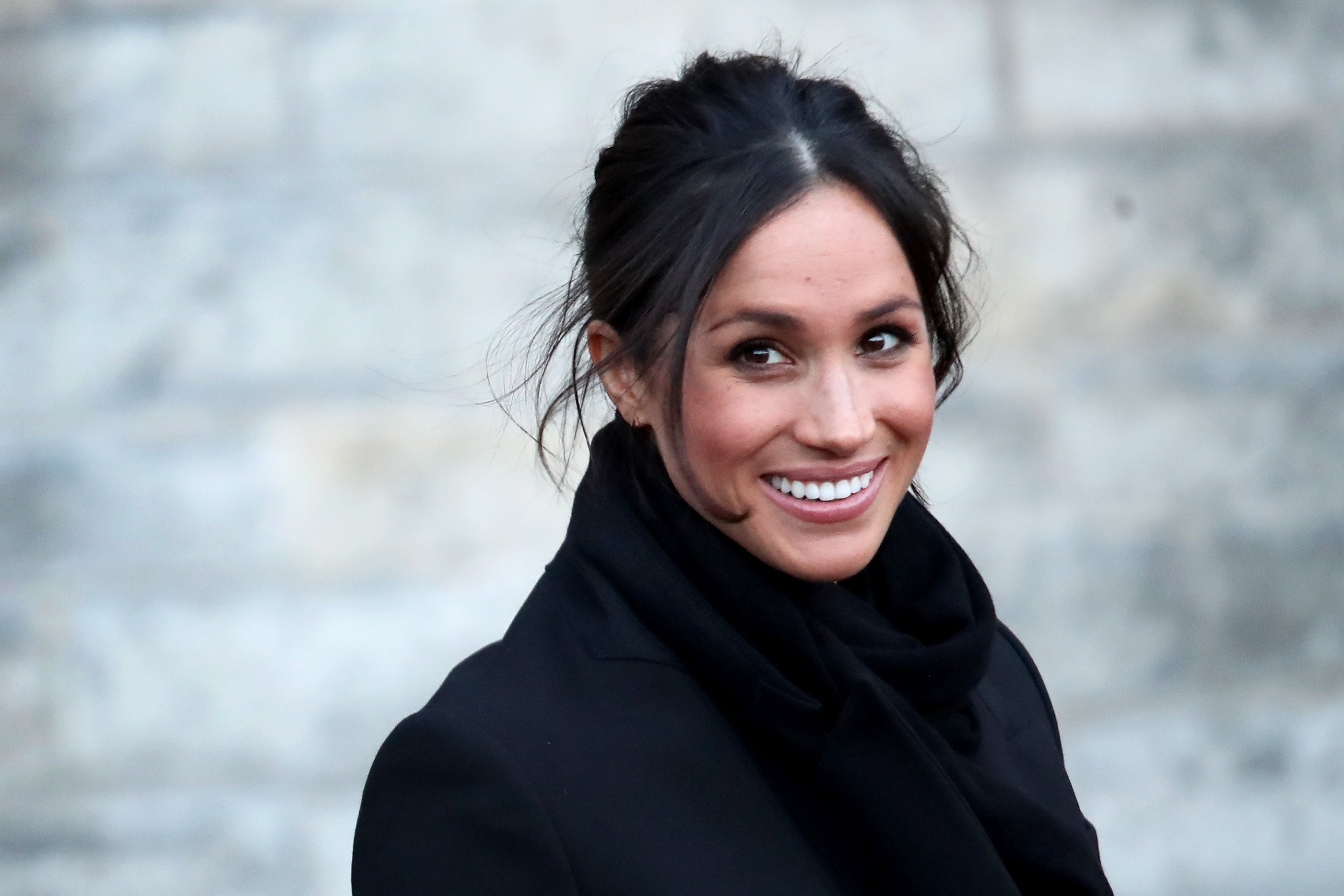 Meghan Markle bei Cardiff Castle am 18. Januar 2018 in Cardiff, Wales. | Quelle: Getty Images