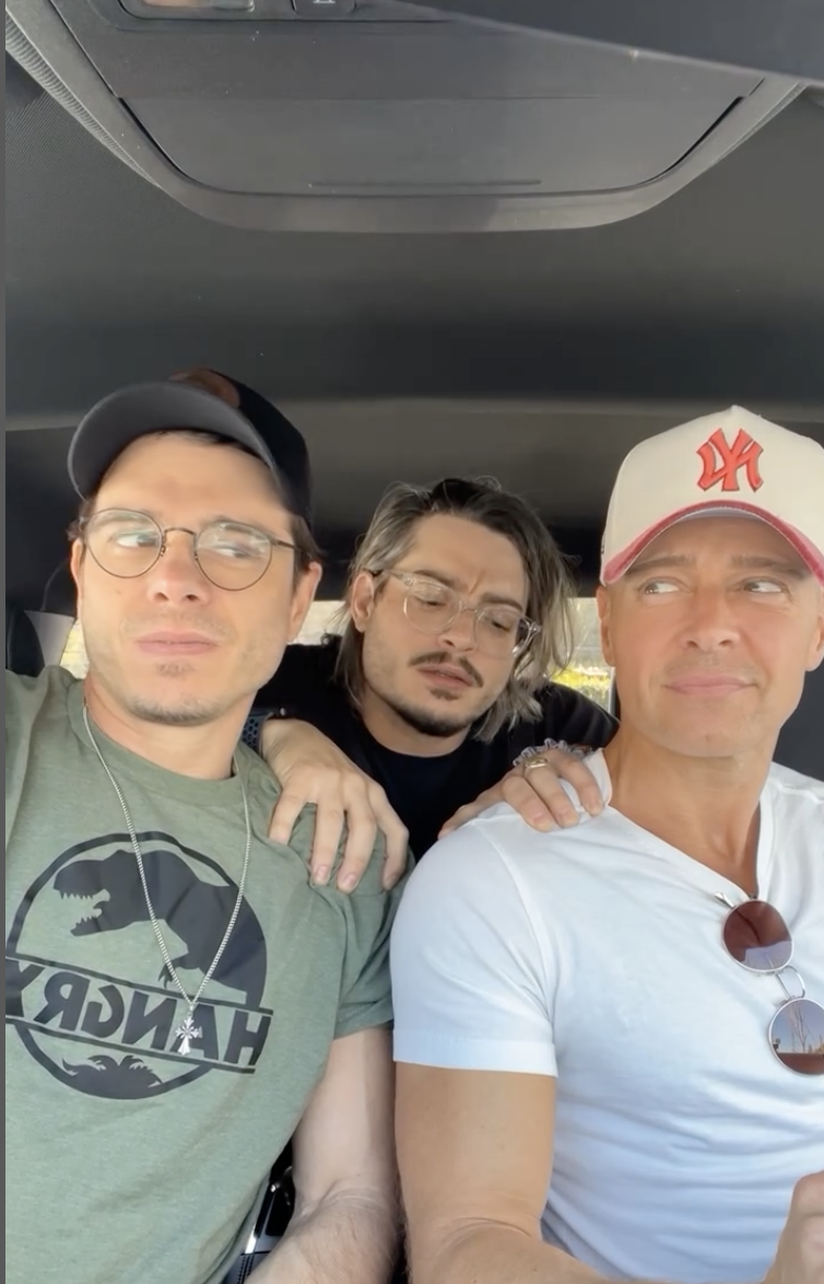 Matthew, Andrew und Joey Lawrence, vom 3. April 2024 | Quelle: Instagram/joeylawrence