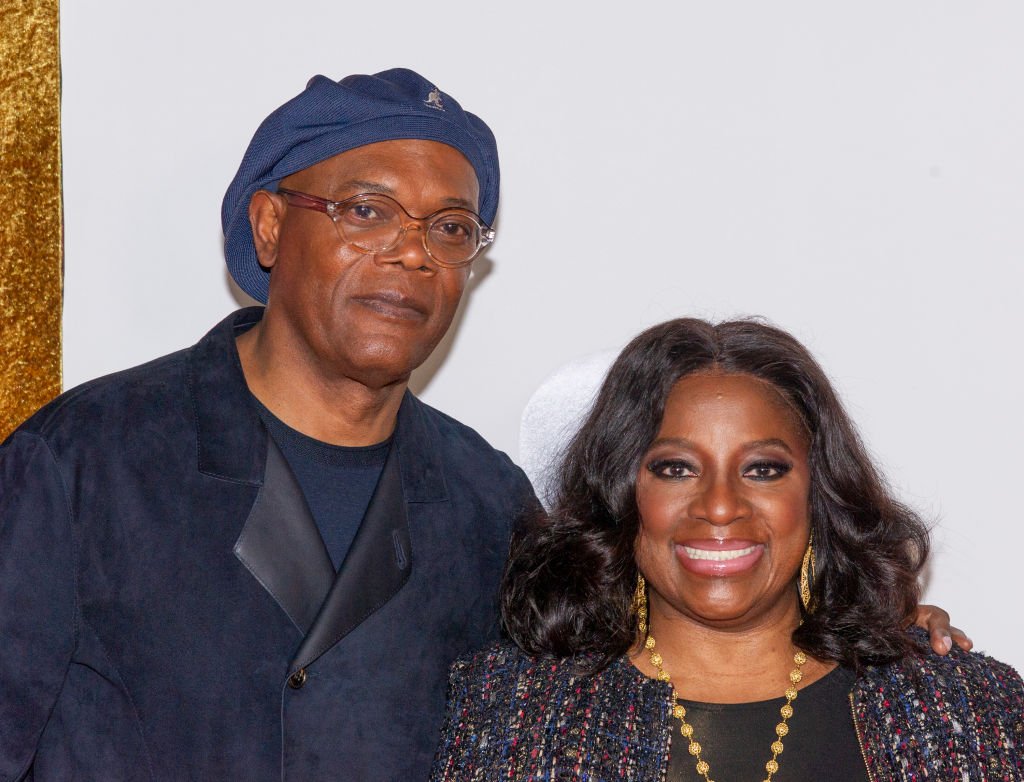 Samuel L. Jackson und LaTanya Richardson auf der Premiere von "Shaft" | Foto: Getty Images
