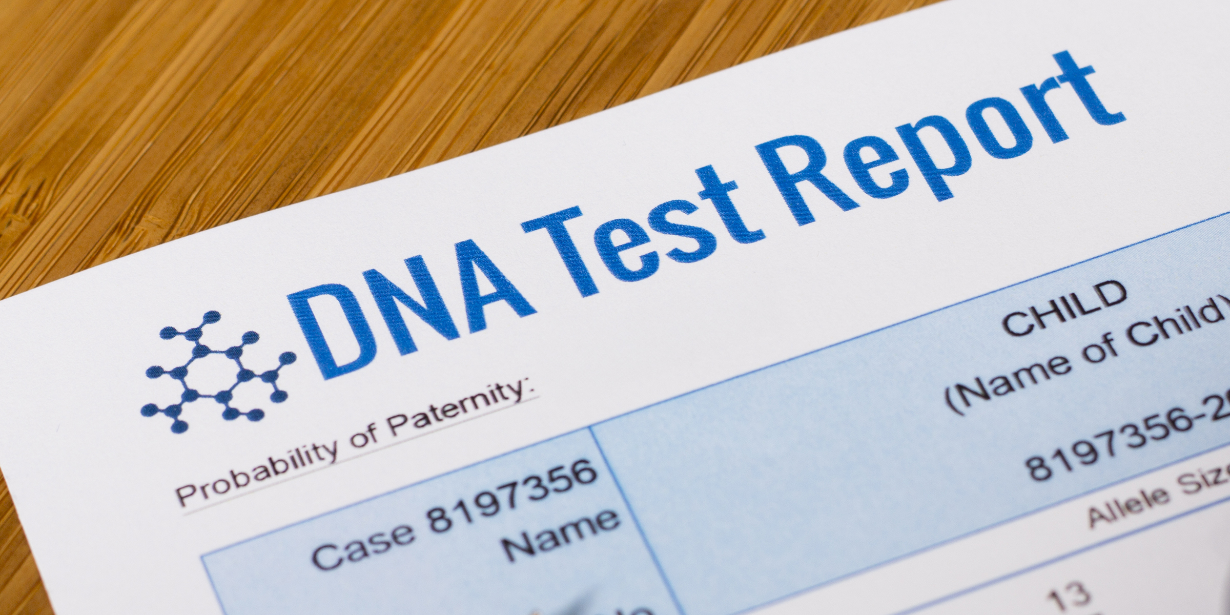 Ein DNA-Testbericht | Quelle: Shutterstock