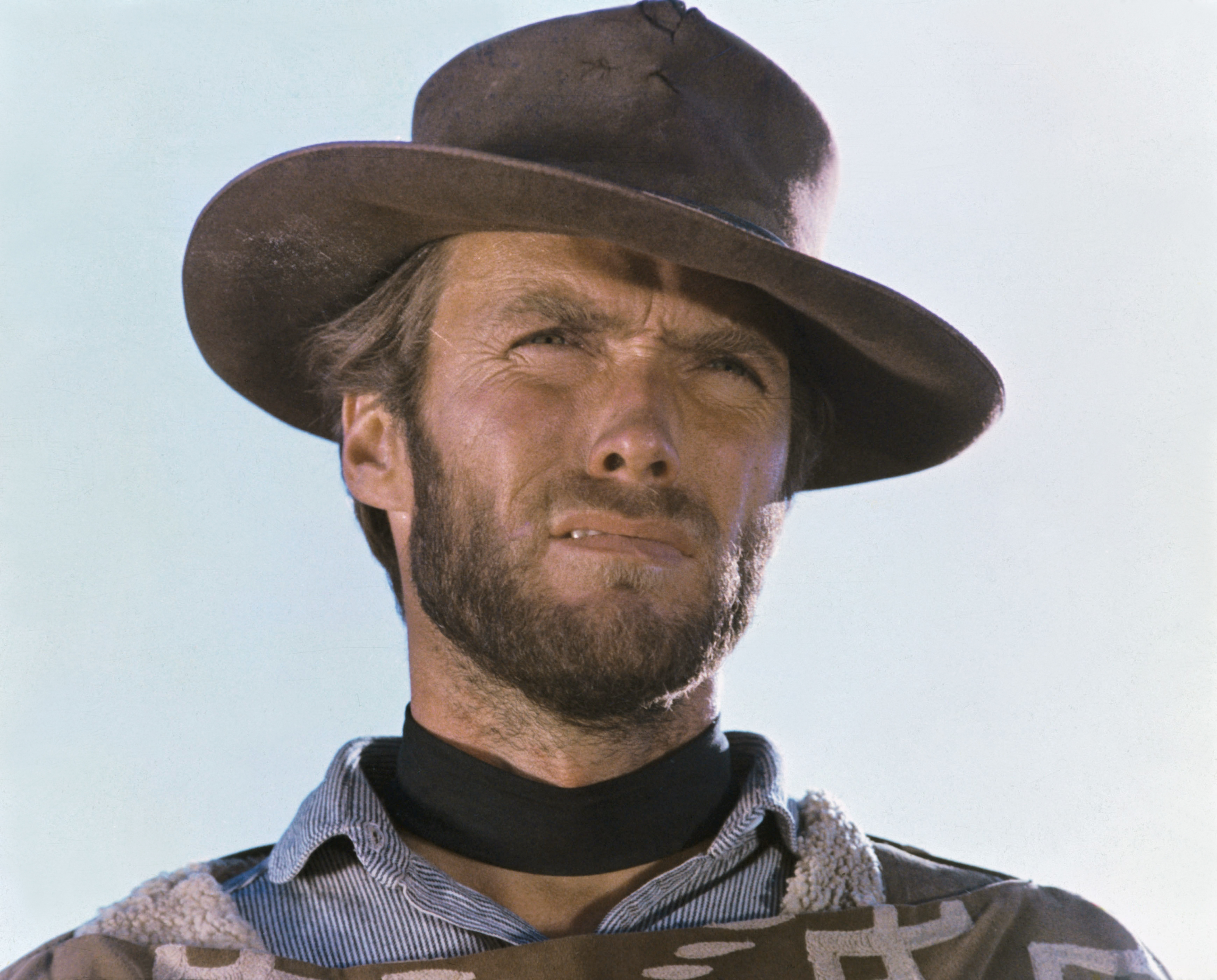 Clint Eastwood am Set von "The Good, The Bad and The Ugly" im Jahr 1966 | Quelle: Getty Images