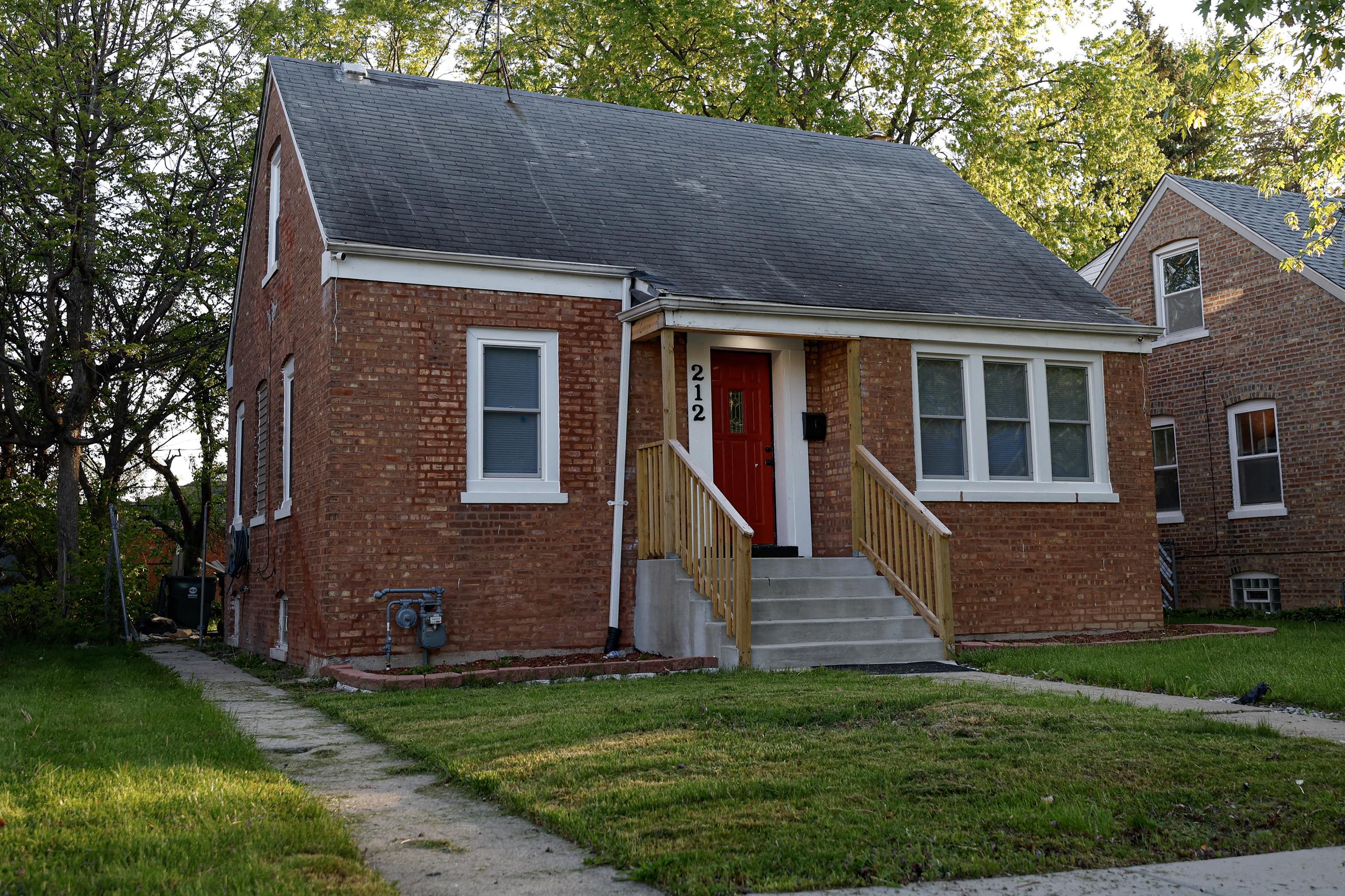 Das Elternhaus des neuen Papstes Leo XIV. in Dolton, Illinois. | Quelle: Getty Images