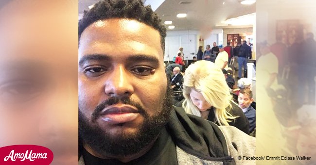 Die perfekte Antwort eines Mannes gegenüber einer rassistischen Frau an einem Flughafen wird viral