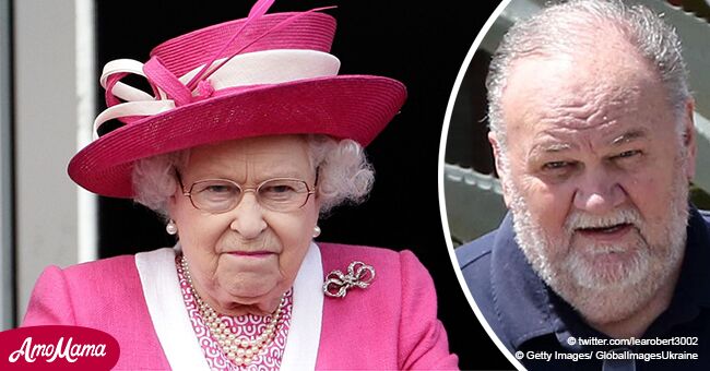 Hier ist, warum Meghan Markles Vater Königin Elizabeth „extrem“ wütend gemacht hat