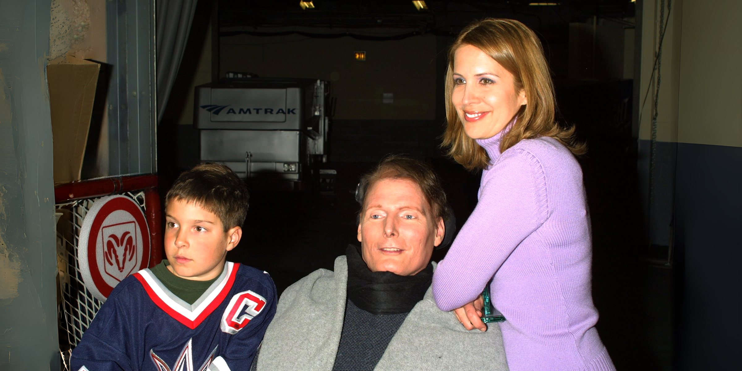 Will, Christopher und Dana Reeve | Quelle: Getty Images