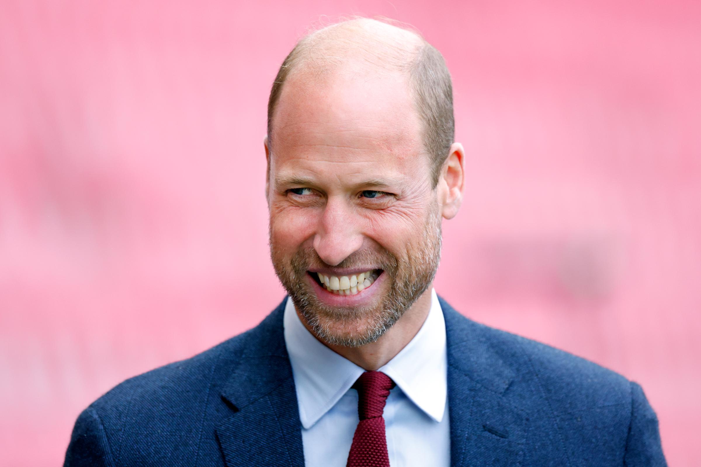 Prinz William bei seinem Besuch in Llanelli, Südwales am 10. September 2024 | Quelle: Getty Images