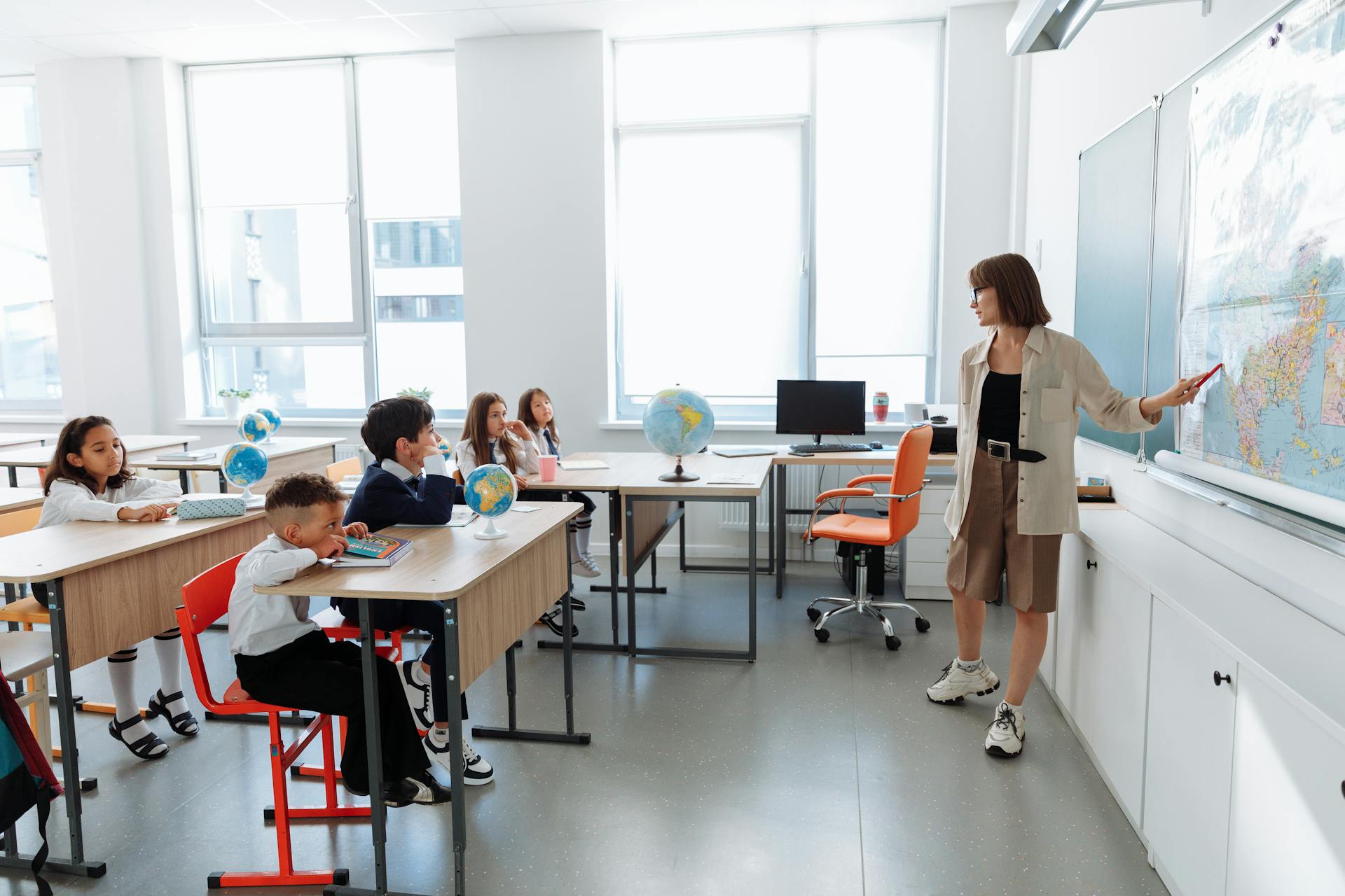 Kinder in einem Klassenzimmer | Quelle: Pexels