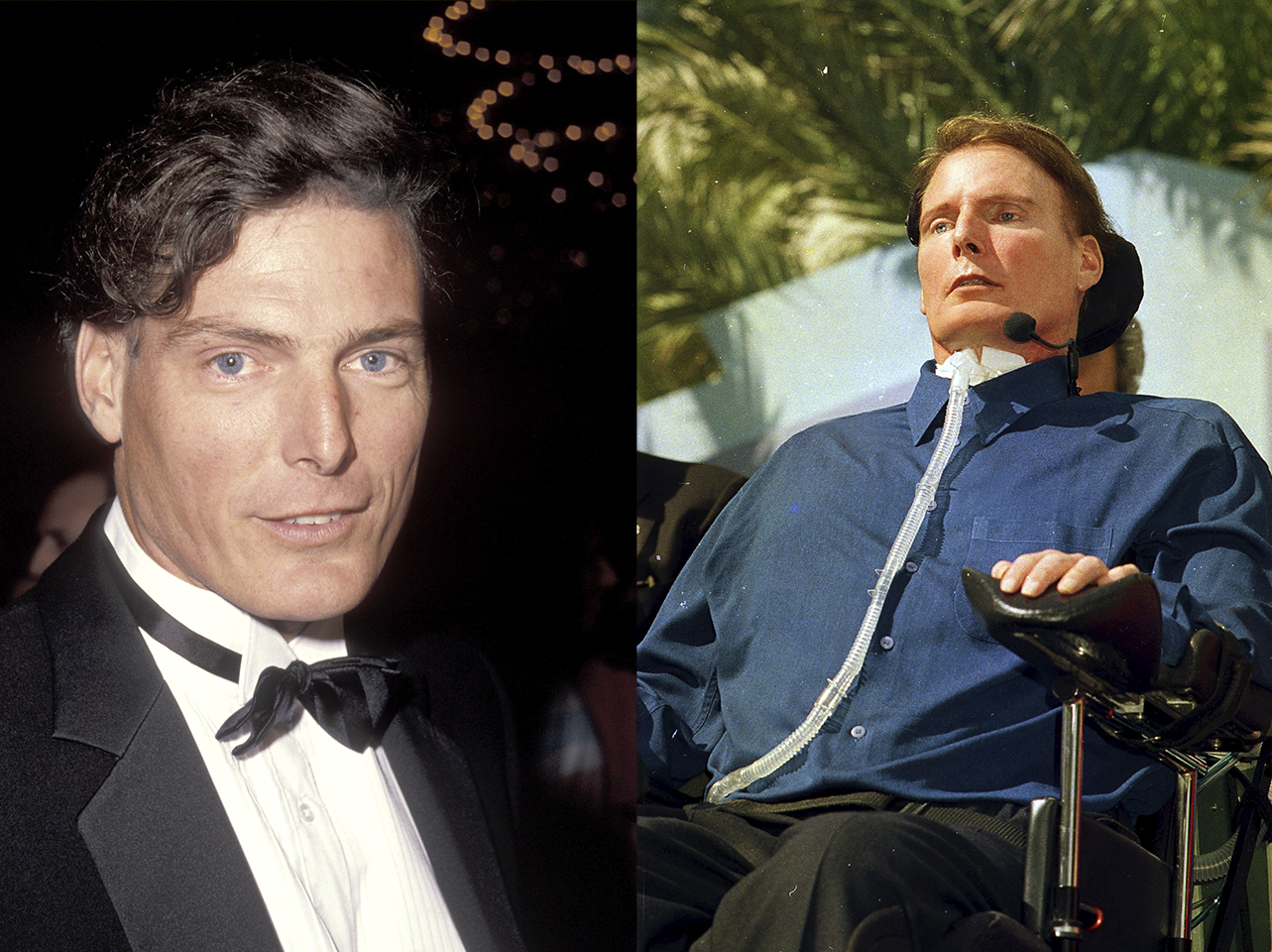 Christopher Reeve am 19. Juli 1991 | Christopher Reeve am 26. Oktober 2000 | Quelle: Getty Images