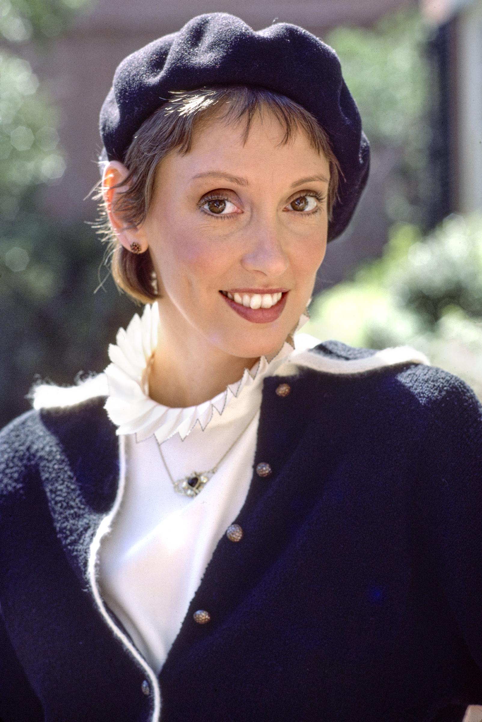 Shelley Duvall am Set von "Lily", 1986 | Quelle: Getty Images