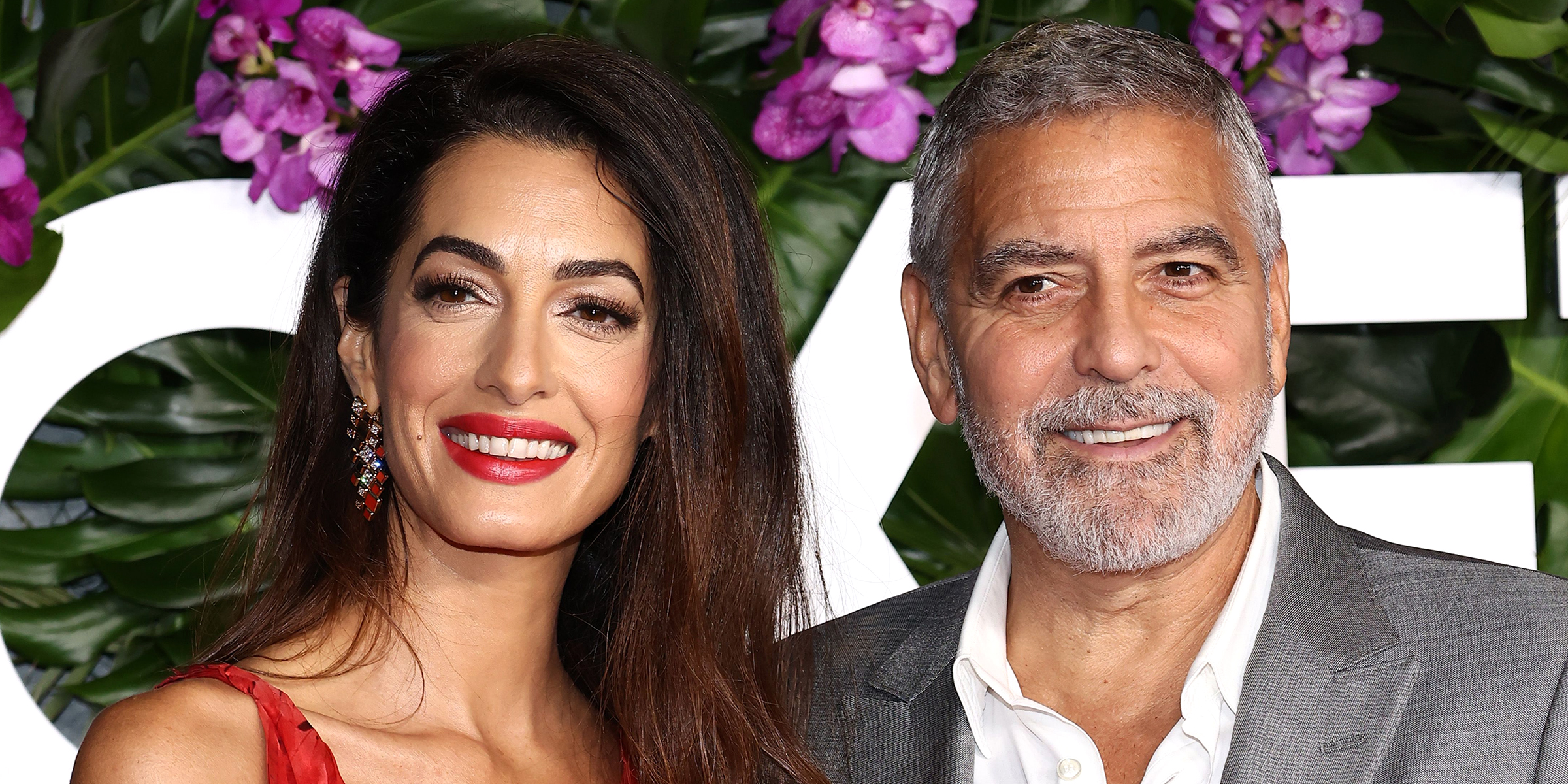 Amal und George Clooney | Quelle: Getty Images