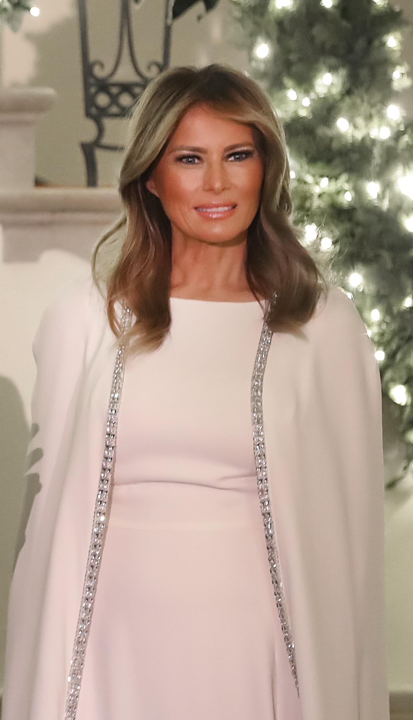 First Lady Melania Trump während eines Kongressballs im Grand Foyer des Weißen Hauses am 12. Dezember 2019 | Quelle: Getty Images