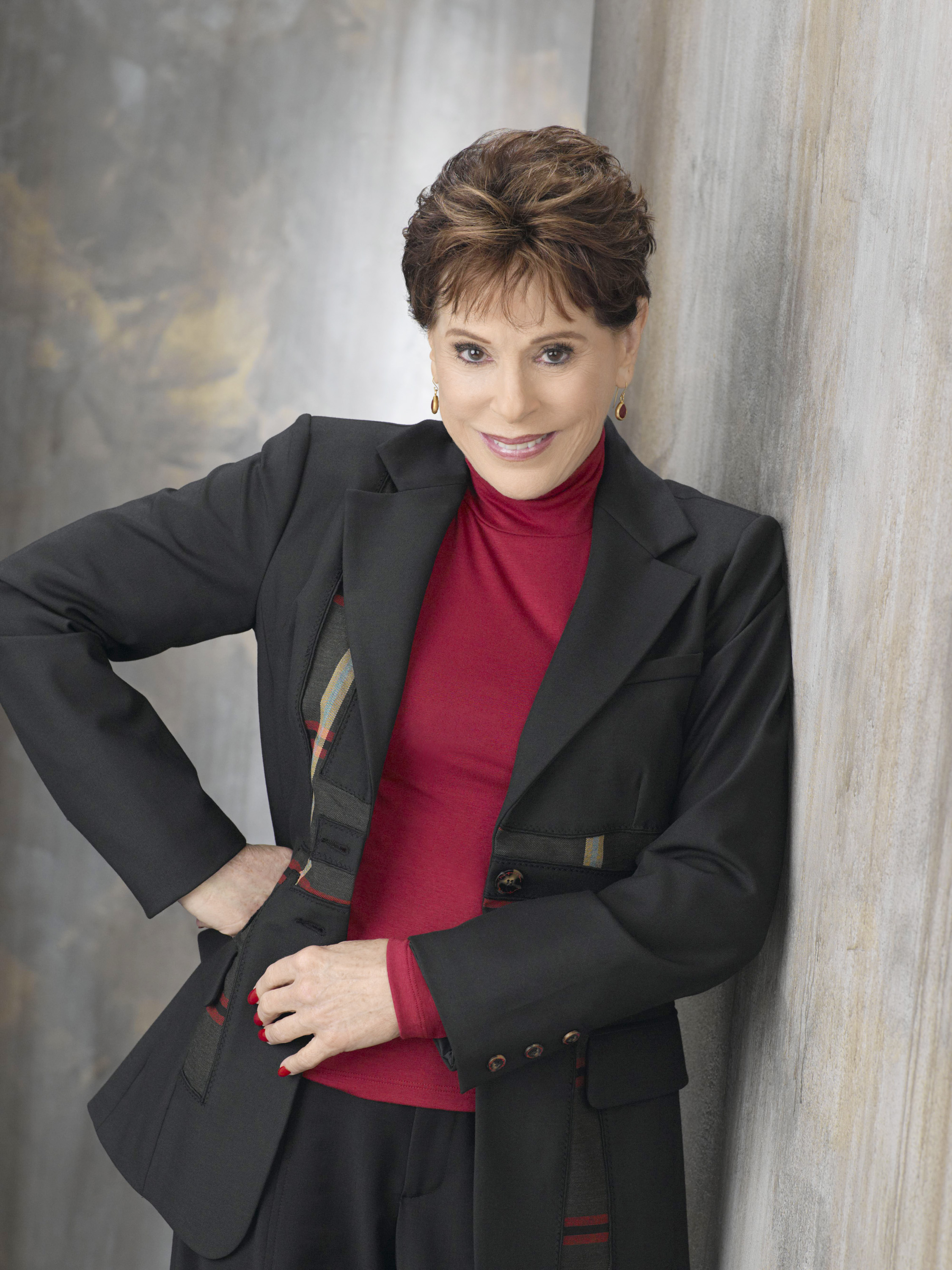 Louise Sorel als Vivian Alamain bei "Days of Our Lives" am 8. Dezember 2010. | Quelle: Getty Imgaes