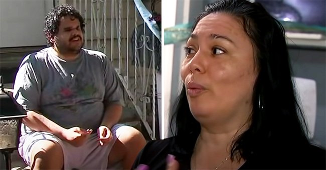 Blinder Sohn, der Mutter vor dem Ertrinken gerettet hat. | Quelle: Youtube.com/Eyewitness News ABC7NY