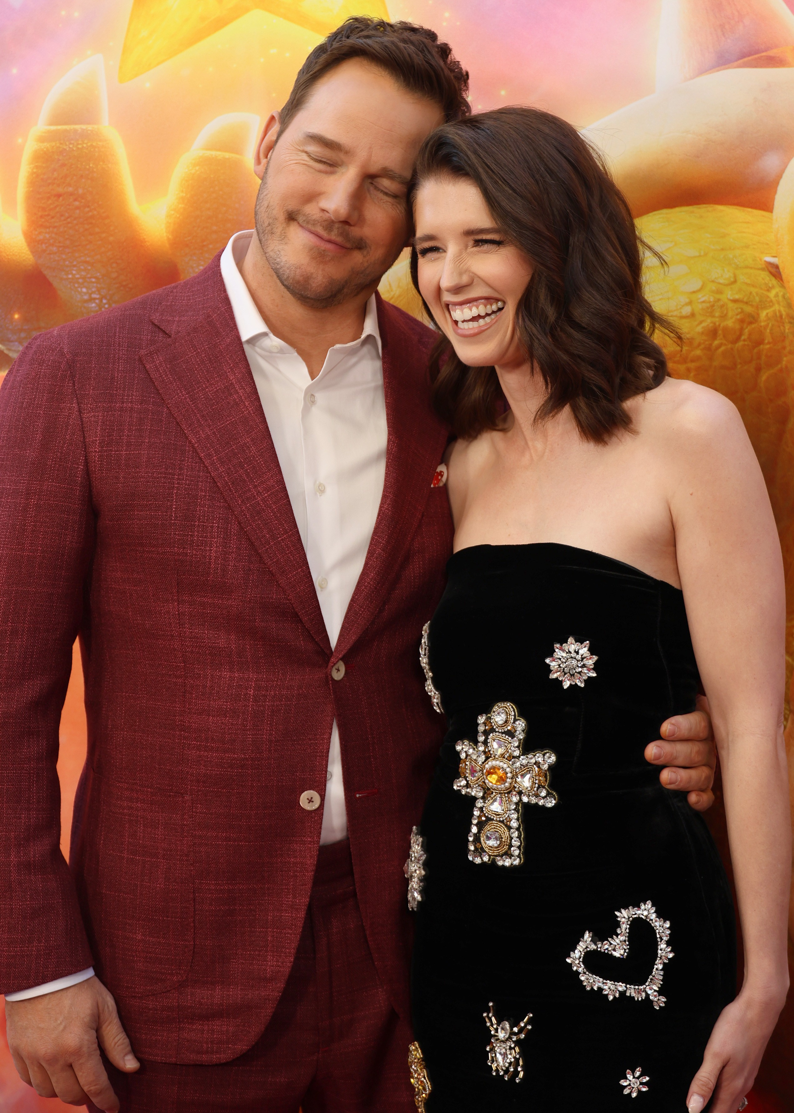 Chris Pratt und Katherine Schwarzenegger bei einer Sondervorführung von Universal Pictures' „The Super Mario Bros. Movie“ im Regal LA Live am 1. April 2023 in Los Angeles, Kalifornien. | Quelle: Getty Images