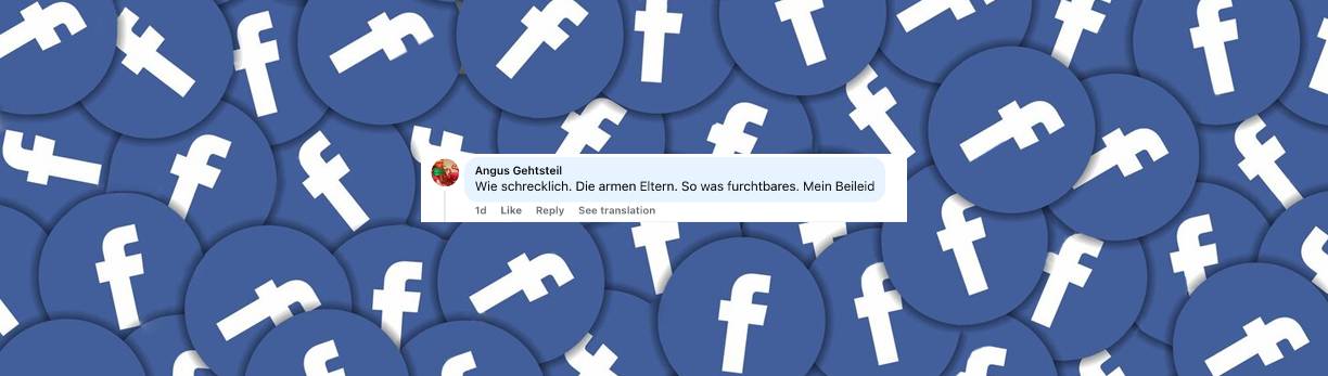 Nutzer-Kommentar zu der Tragödie | Quelle: Facebook/Polizeireport Berlin Brandenburg