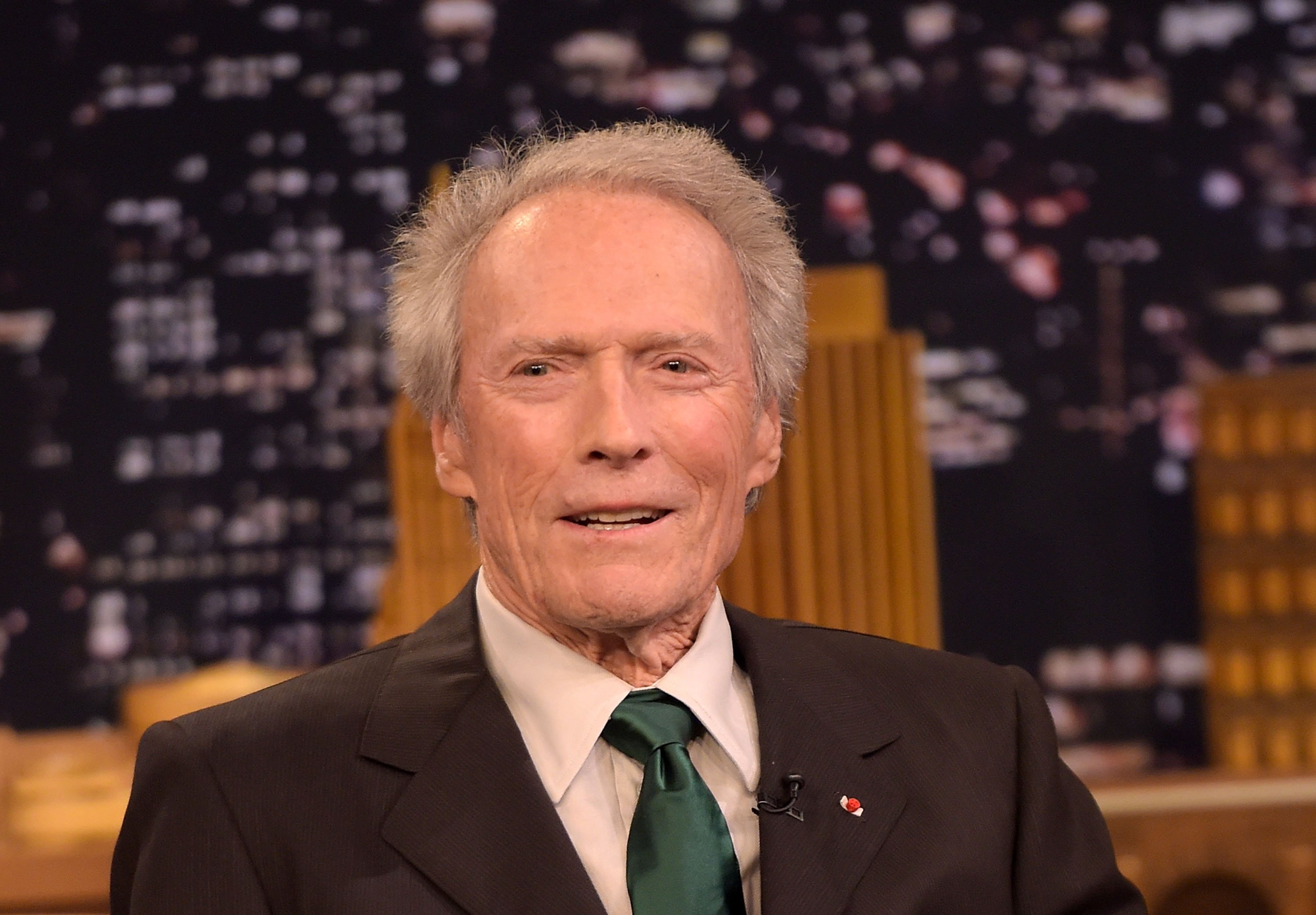 Clint Eastwood besucht am 6. September 2016 in New York City "The Tonight Show Starring Jimmy Fallon" im Rockefeller Center. | Quelle: Getty Images