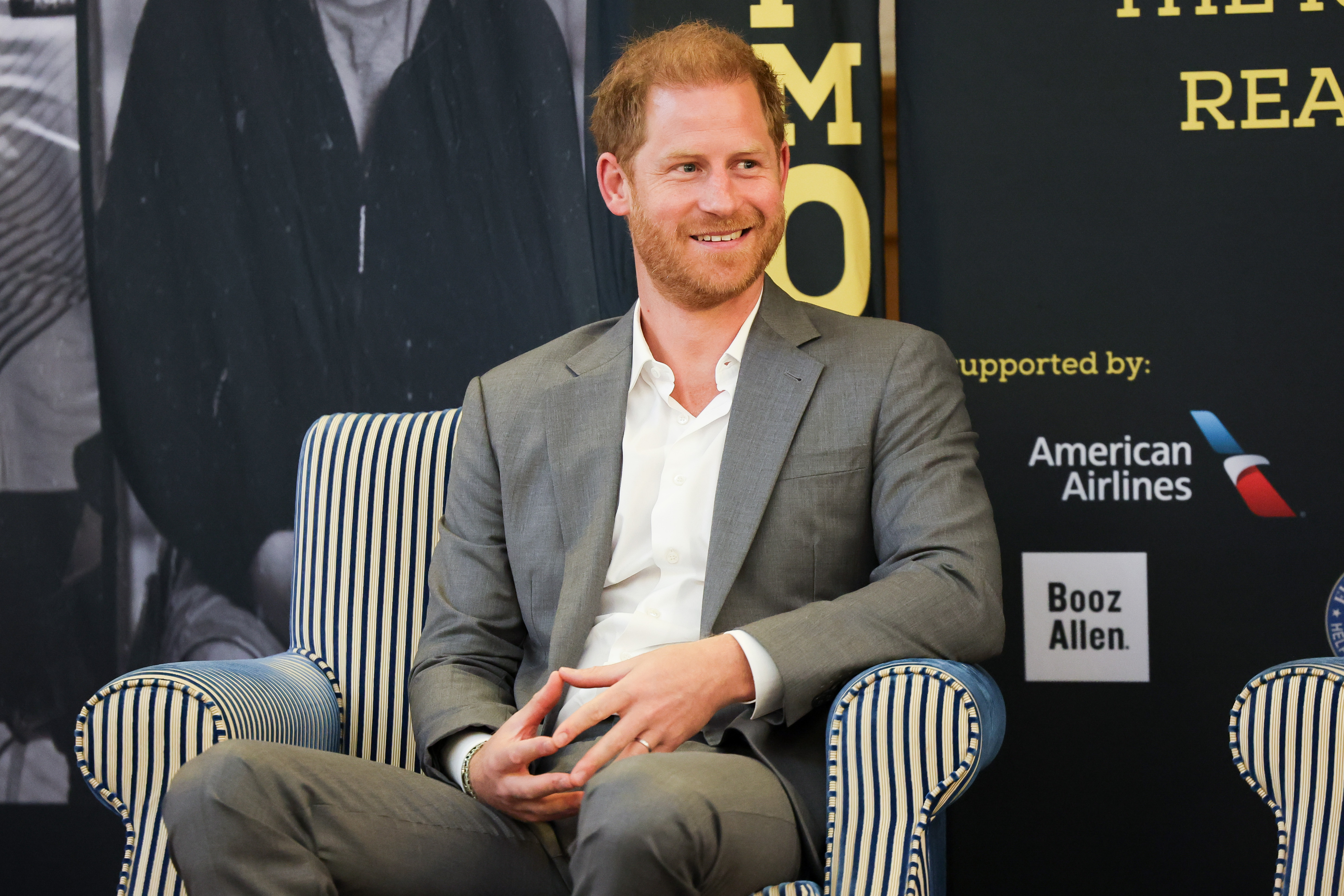 Prinz Harry während der Invictus Games Foundation Conversation mit dem Titel "Realising a Global Community" in London, England am 7. Mai 2024 | Quelle: Getty Images