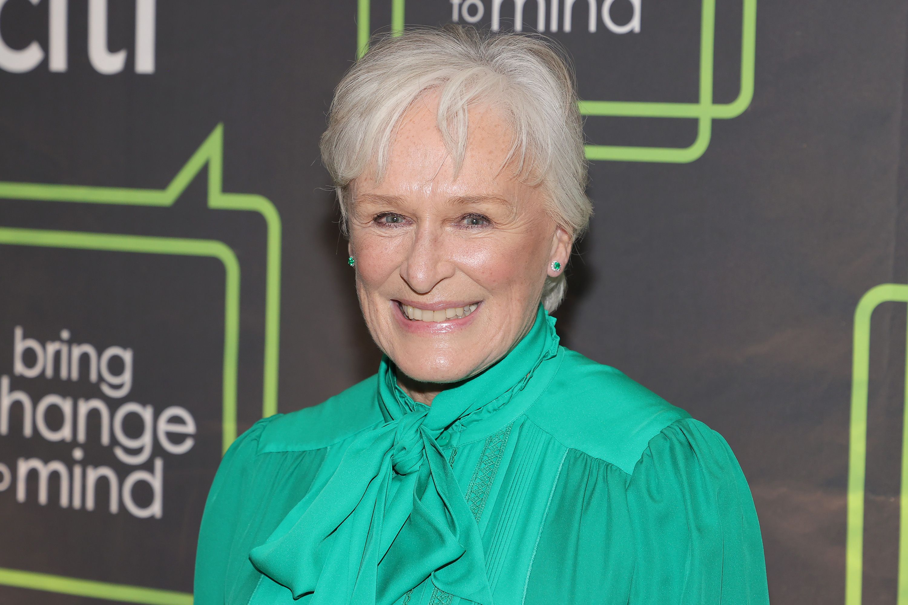 Glenn Close in der City Winery am 2. Dezember 2021 in New York City. | Quelle: Getty Images