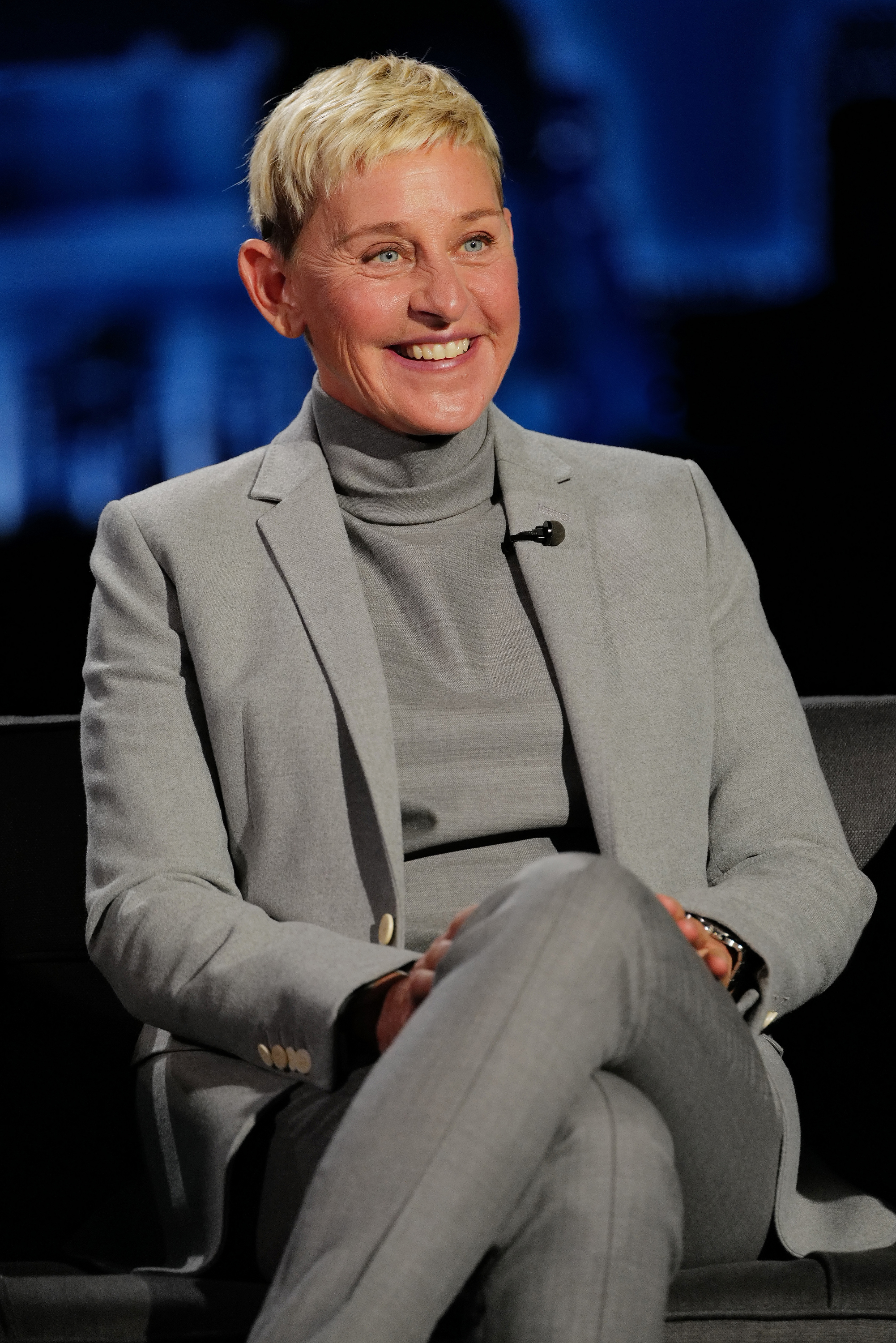Ellen DeGeneres bei Jimmy Kimmel Live am 20. April 2021. | Quelle: Getty Images