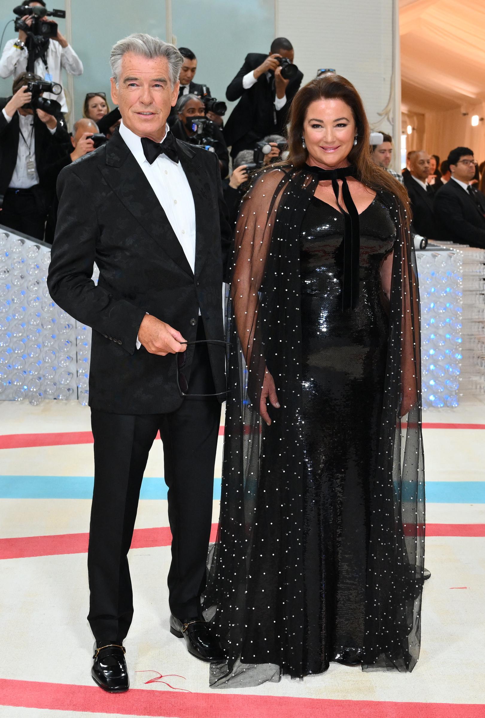 Das Paar nahm 2023 an der Met Gala teil, deren Thema dem modischen Vermächtnis des Designers Karl Lagerfeld gewidmet war. | Quelle: Getty Images