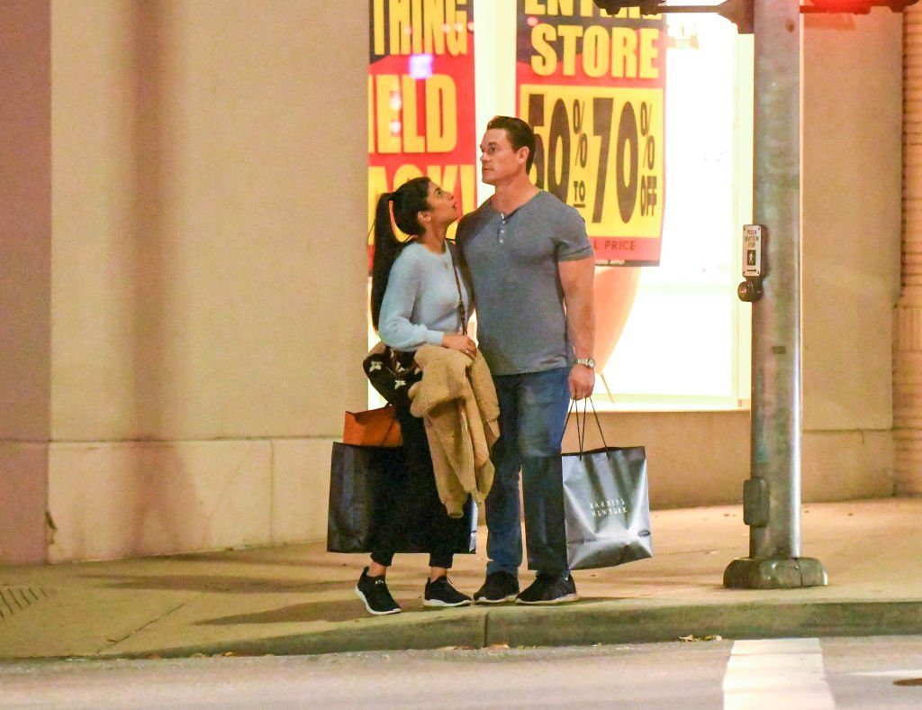 Shay Shariatzadeh und John Cena gesehen am 14. Januar 2020 in Los Angeles, Kalifornien. (Foto von BG002 / Bauer-Griffin / GC Images) | Quelle: Getty Images