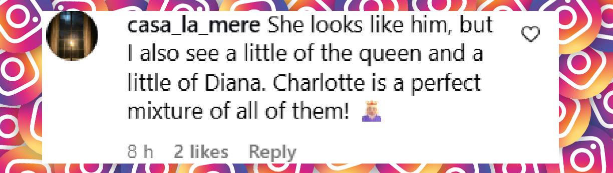 Ein Fan-Kommentar vom 28. Juli 2025 | Quelle: Instagram/princeandprincessofwales
