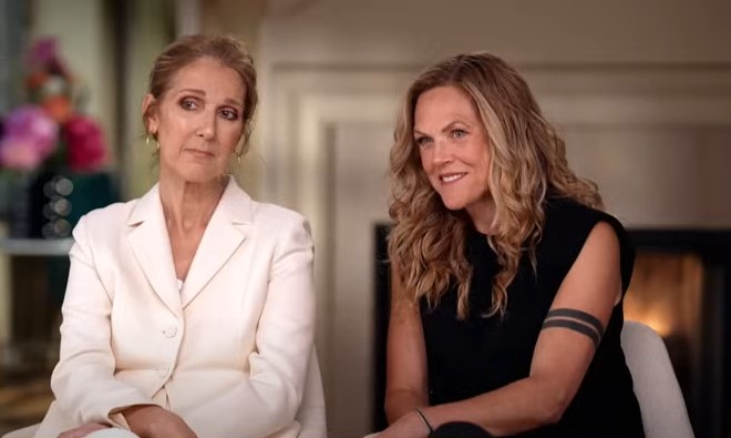 Celine Dion und die Filmemacherin Irene Taylor sprechen im Interview mit Hoda Kobt bei "Today" über ihren Dokumentarfilm | Quelle: YouTube/TODAY