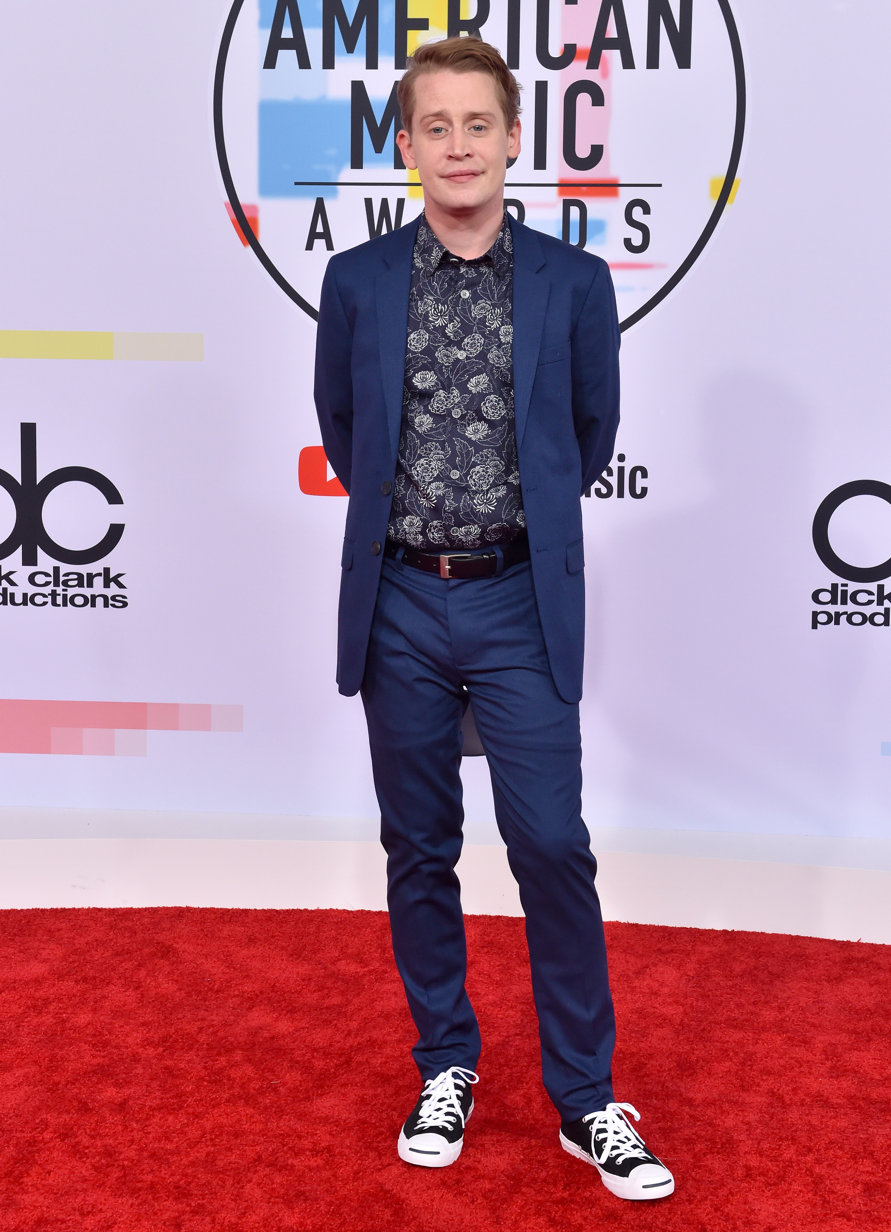 Macaulay Culkin bei den American Music Awards in Los Angeles, Kalifornien am 9. Oktober 2018 | Quelle: Getty Images