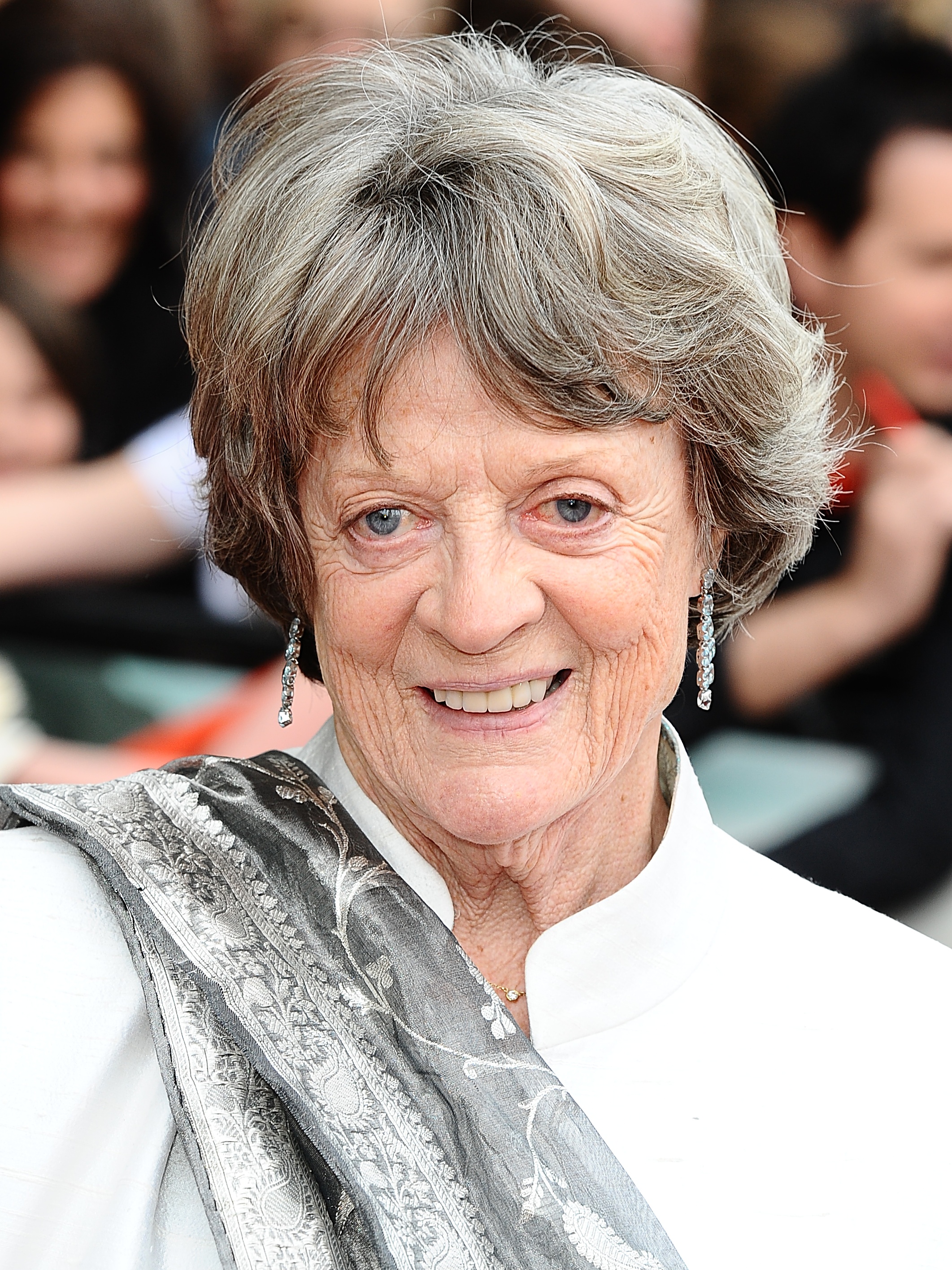 Maggie Smith bei der Weltpremiere von "Harry Potter und die Heiligtümer des Todes: Teil 2", 2011 | Quelle: Getty Images