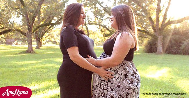 Ein gleichgeschlechtliches Pärchen ist gleichzeitig schwanger: Sie werden in dem gleichen Monat gebären