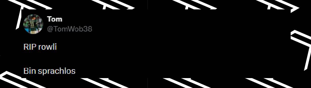 Fans reagieren auf die Nachrichten | Quelle: x.com/TomWob38/status/2047648151985602976?s=20