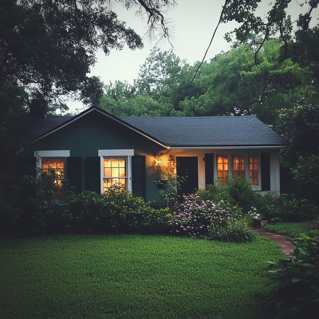 Die Außenseite eines Hauses | Quelle: Midjourney
