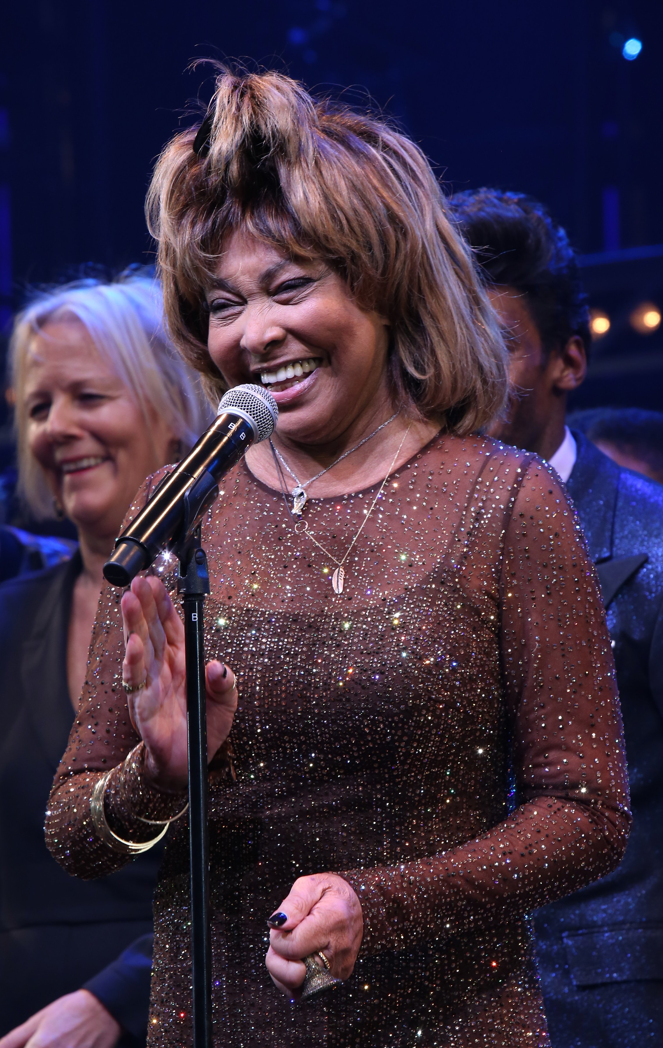 Tina Turner während des Eröffnungsabends von "Tina – The Tina Turner Musical" im Lunt-Fontanne Theatre am 7. November 2019 in New York City. | Quelle: Getty Images