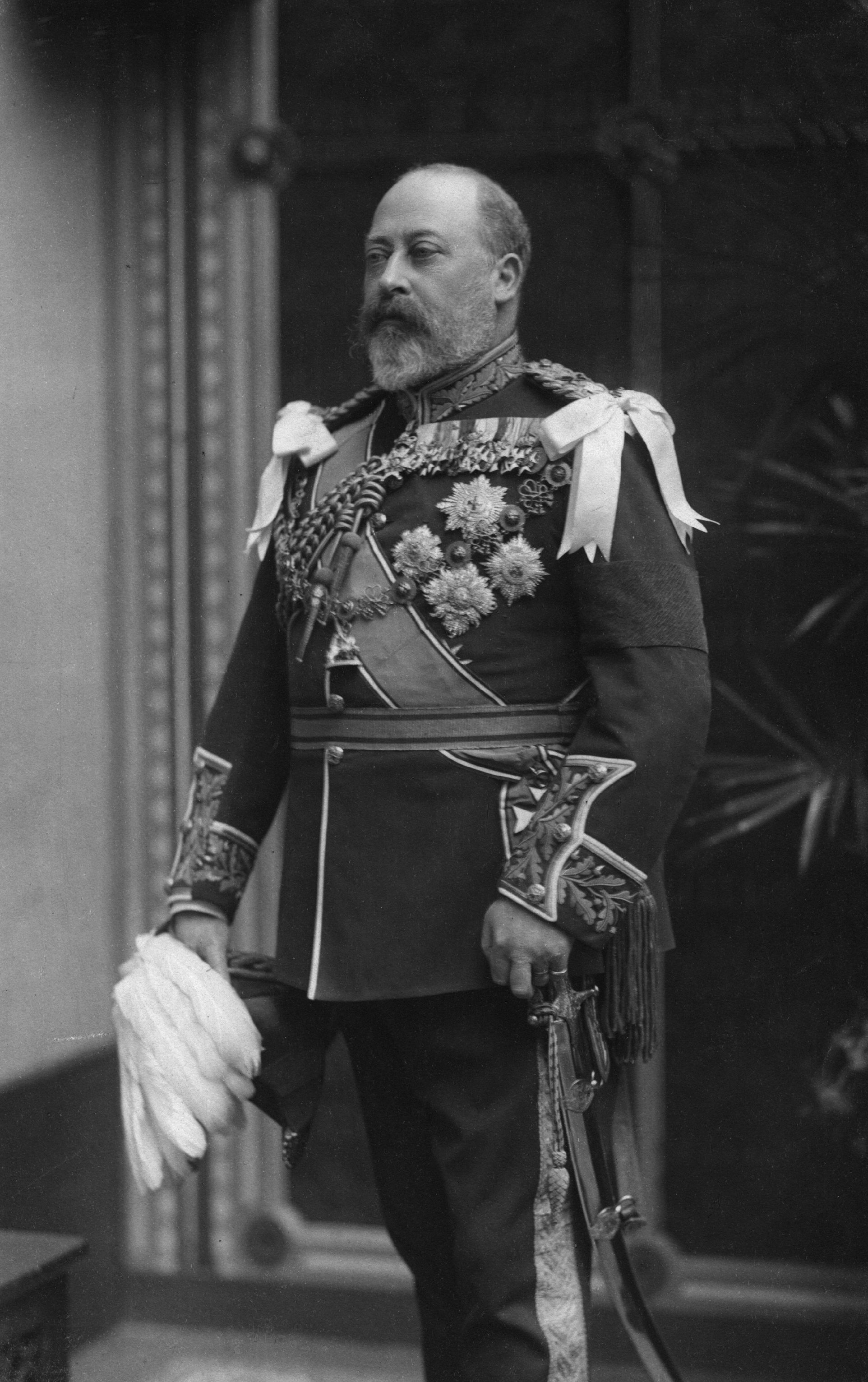 Ein Porträt von König Edward VII. um 1901. | Quelle: Getty Images