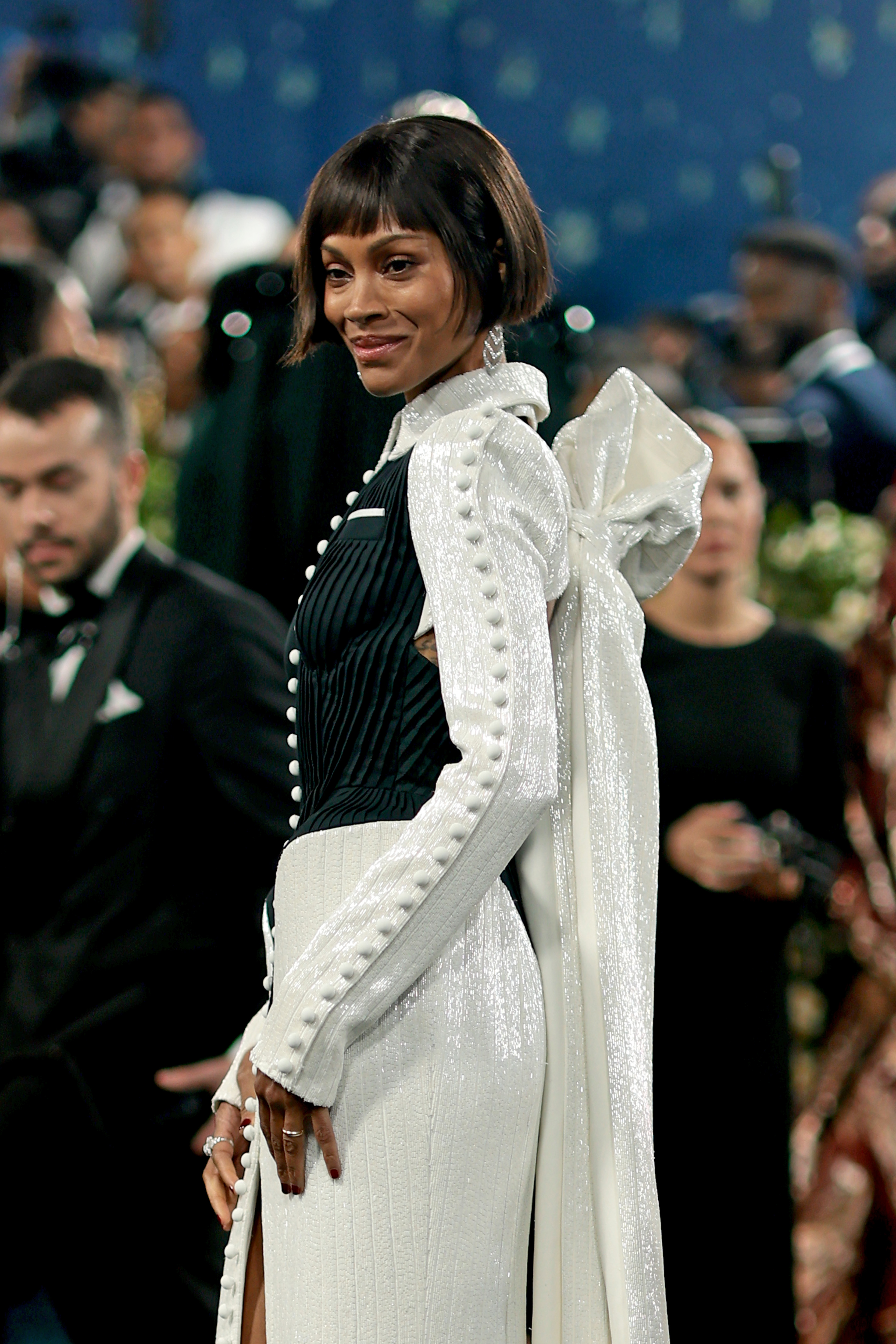 Zoe Saldaña, am 5. Mai 2025 | Quelle: Getty Images