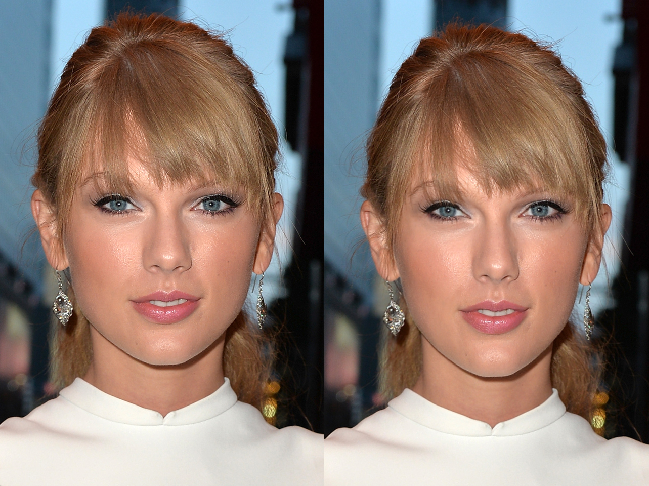 Die echte Taylor Swift gegen ihr Ideal-Ich | Quelle: Getty Images