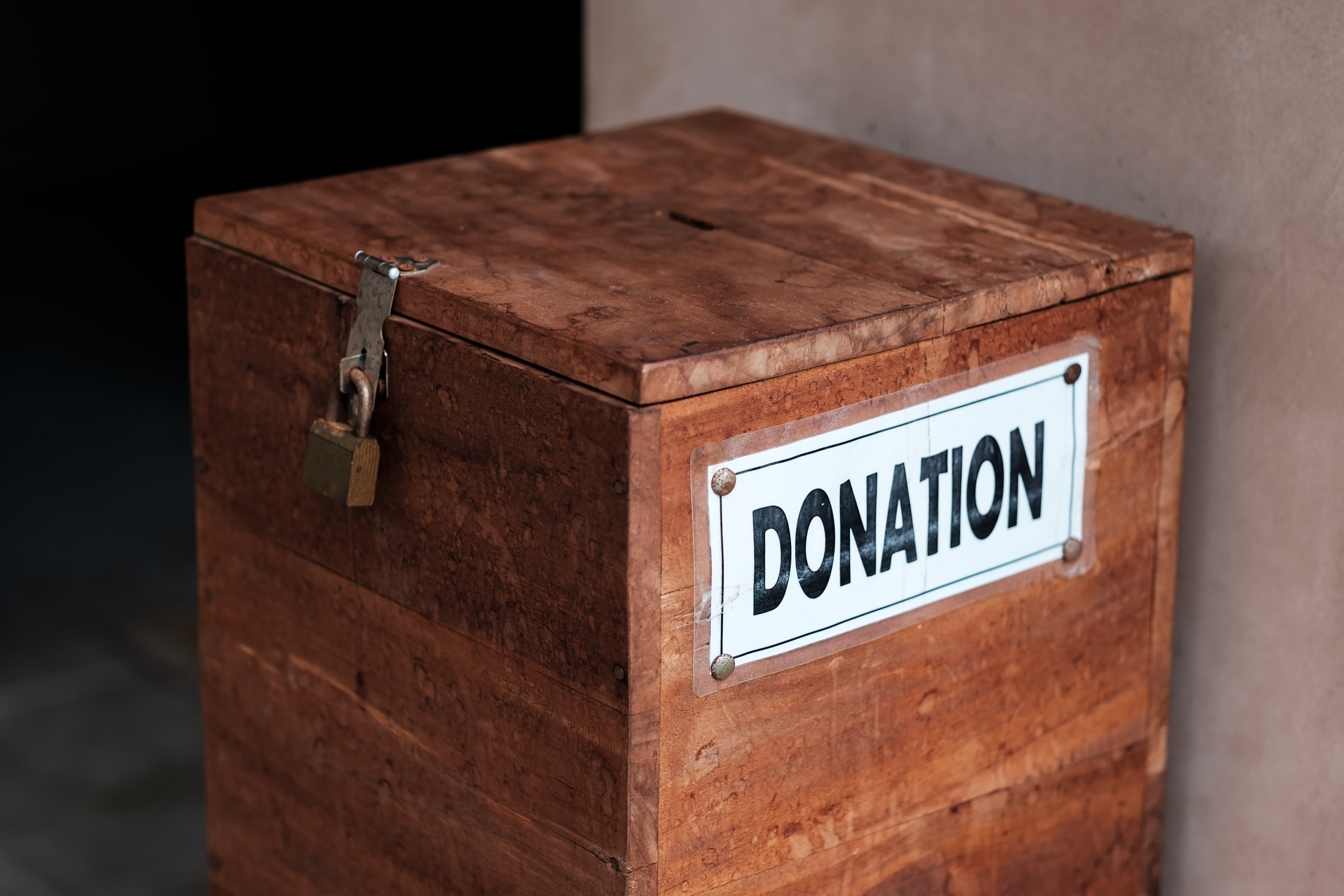 Spendenbox | Quelle: Pixabay