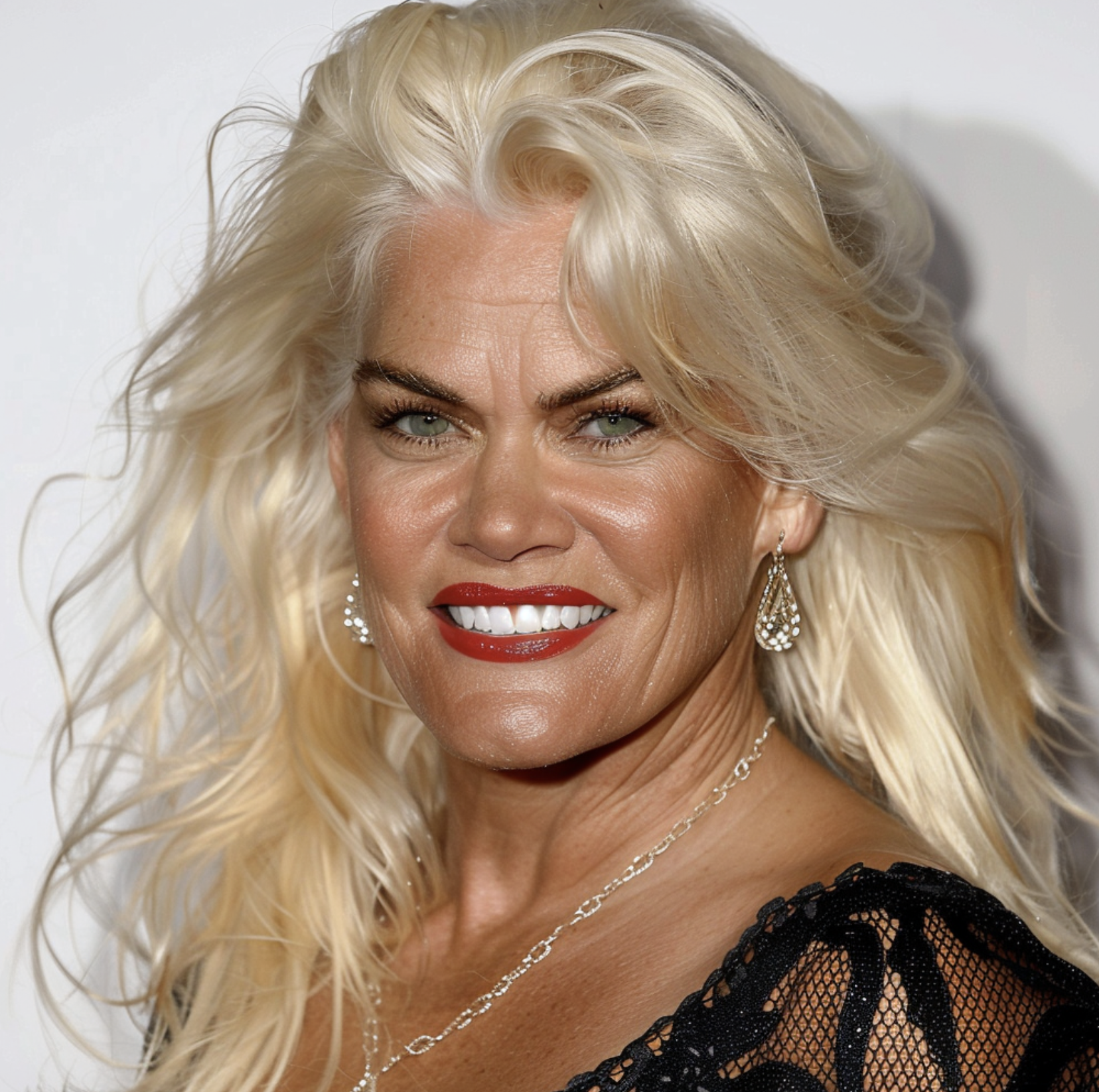 KI-Bild von Anna Nicole Smith im Alter | Quelle: Midjourney